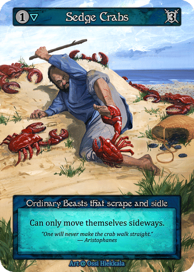 Sedge Crabs from Alpha - Sorcery: Contested Realm