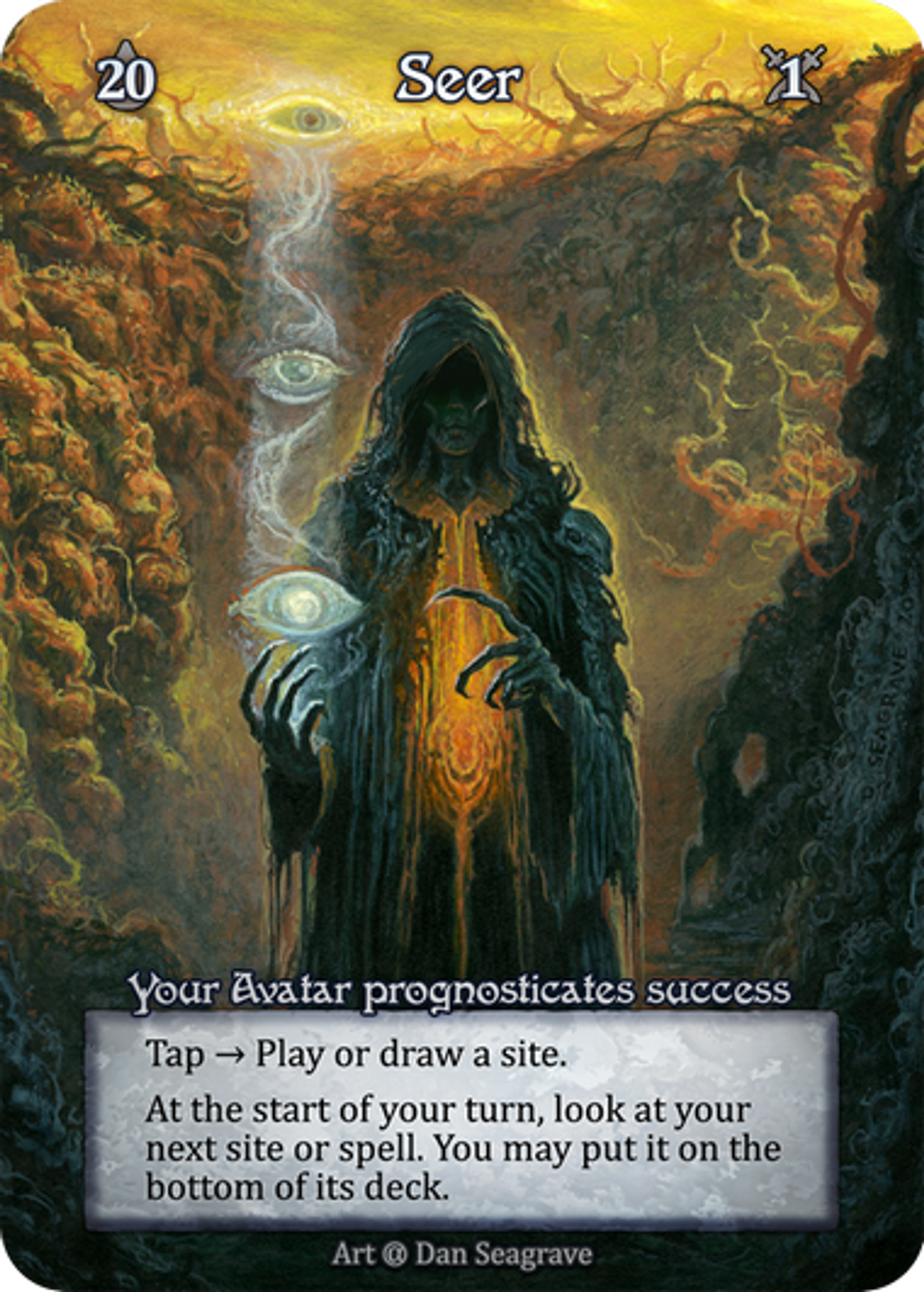Seer — Alpha — Sorcery: Contested Realm
