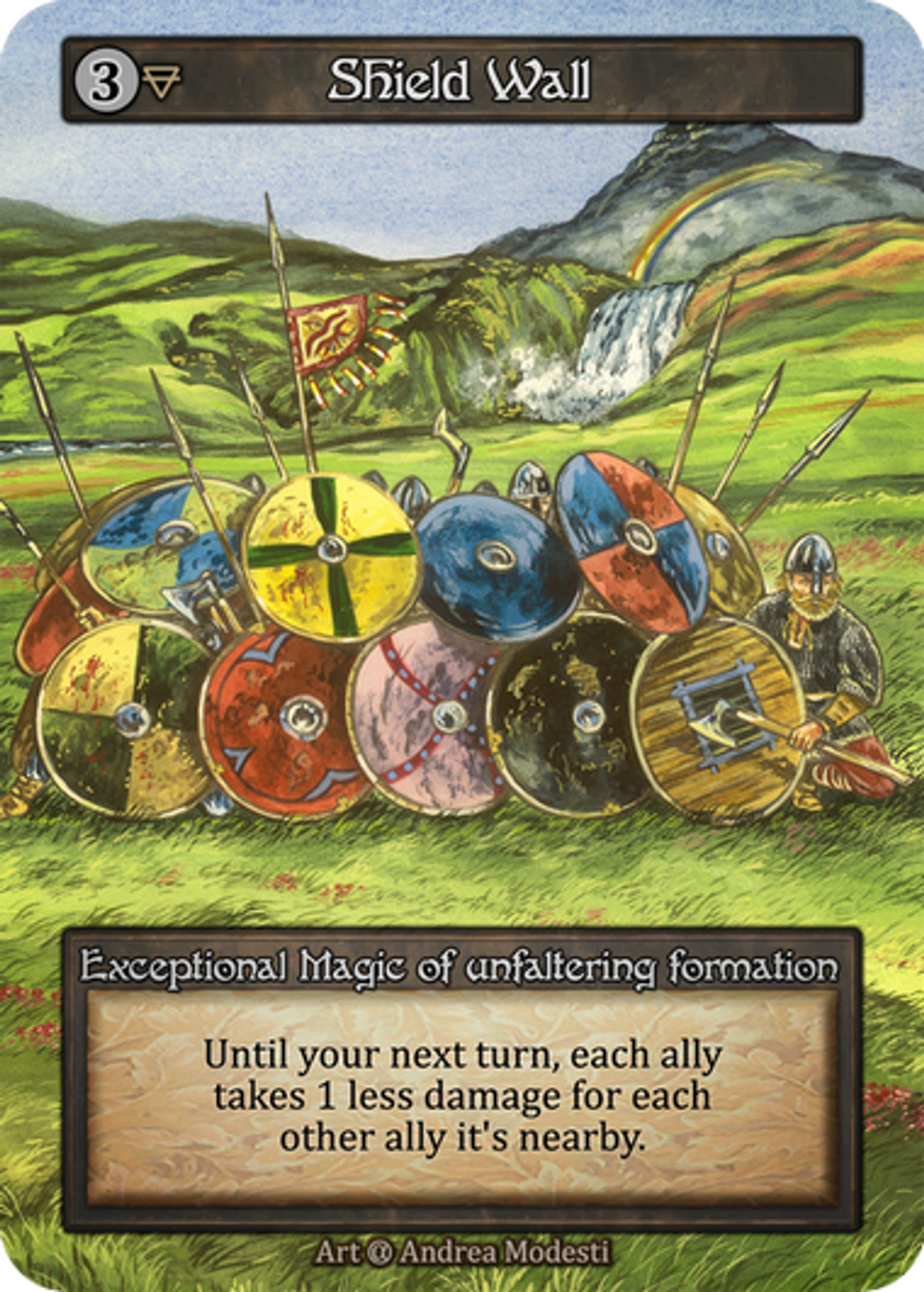 Shield Wall — Alpha — Sorcery: Contested Realm
