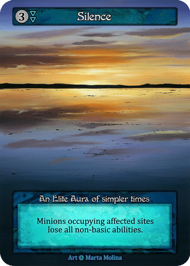 Silence — Alpha — Sorcery: Contested Realm