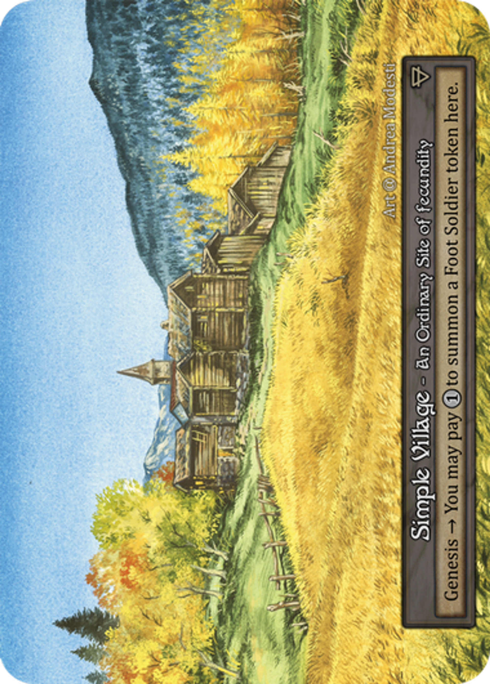 Simple Village — Alpha — Sorcery: Contested Realm