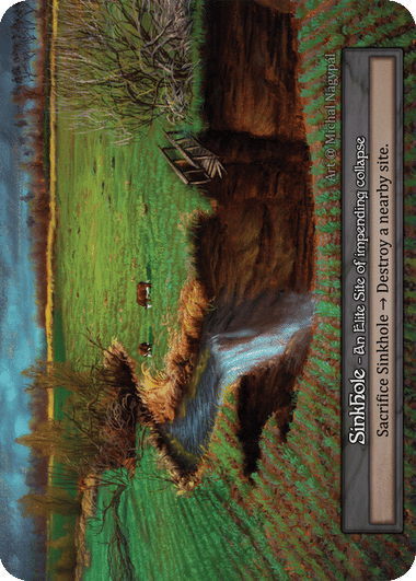 Sinkhole — Alpha — Sorcery: Contested Realm