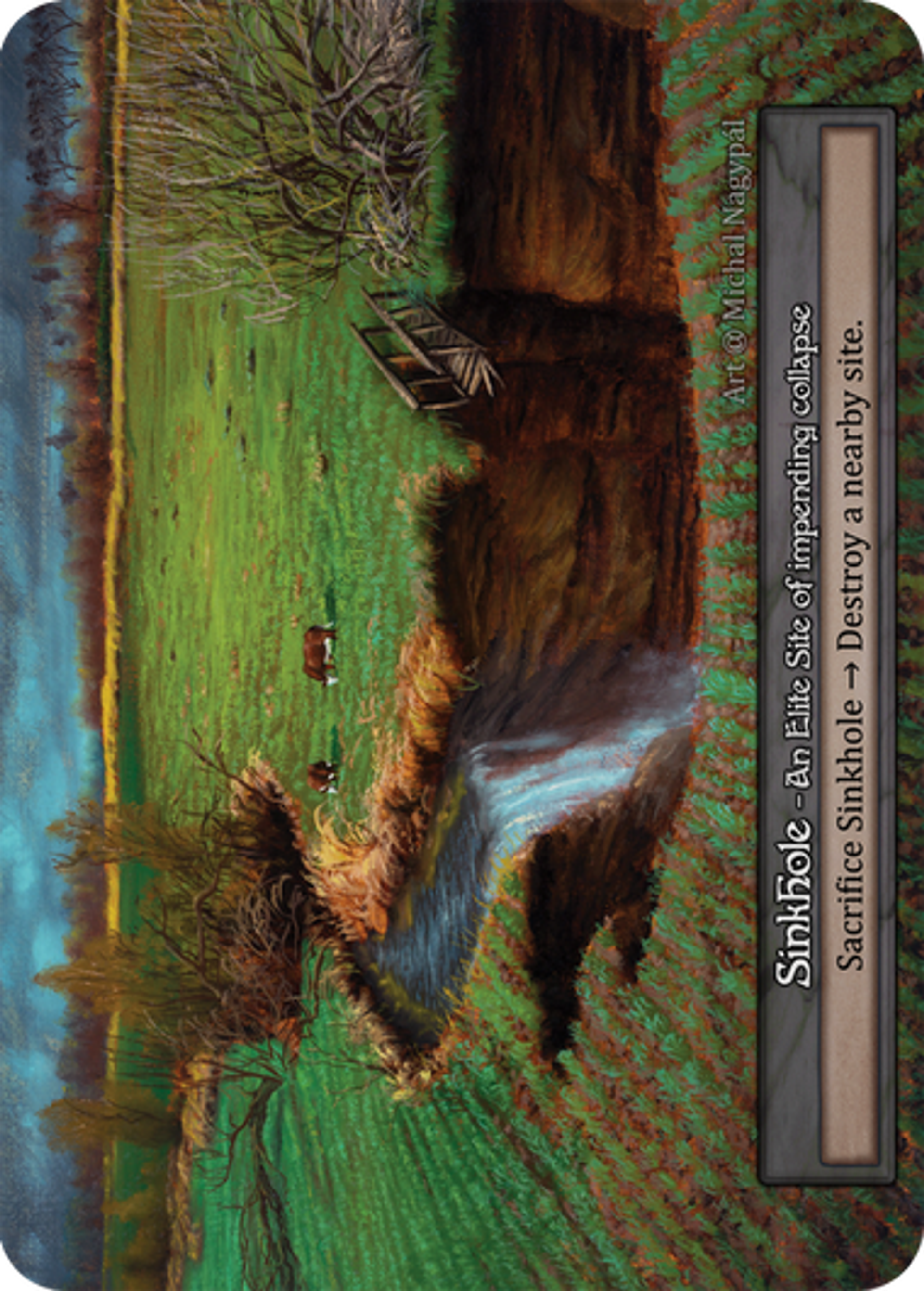 Sinkhole — Alpha — Sorcery: Contested Realm