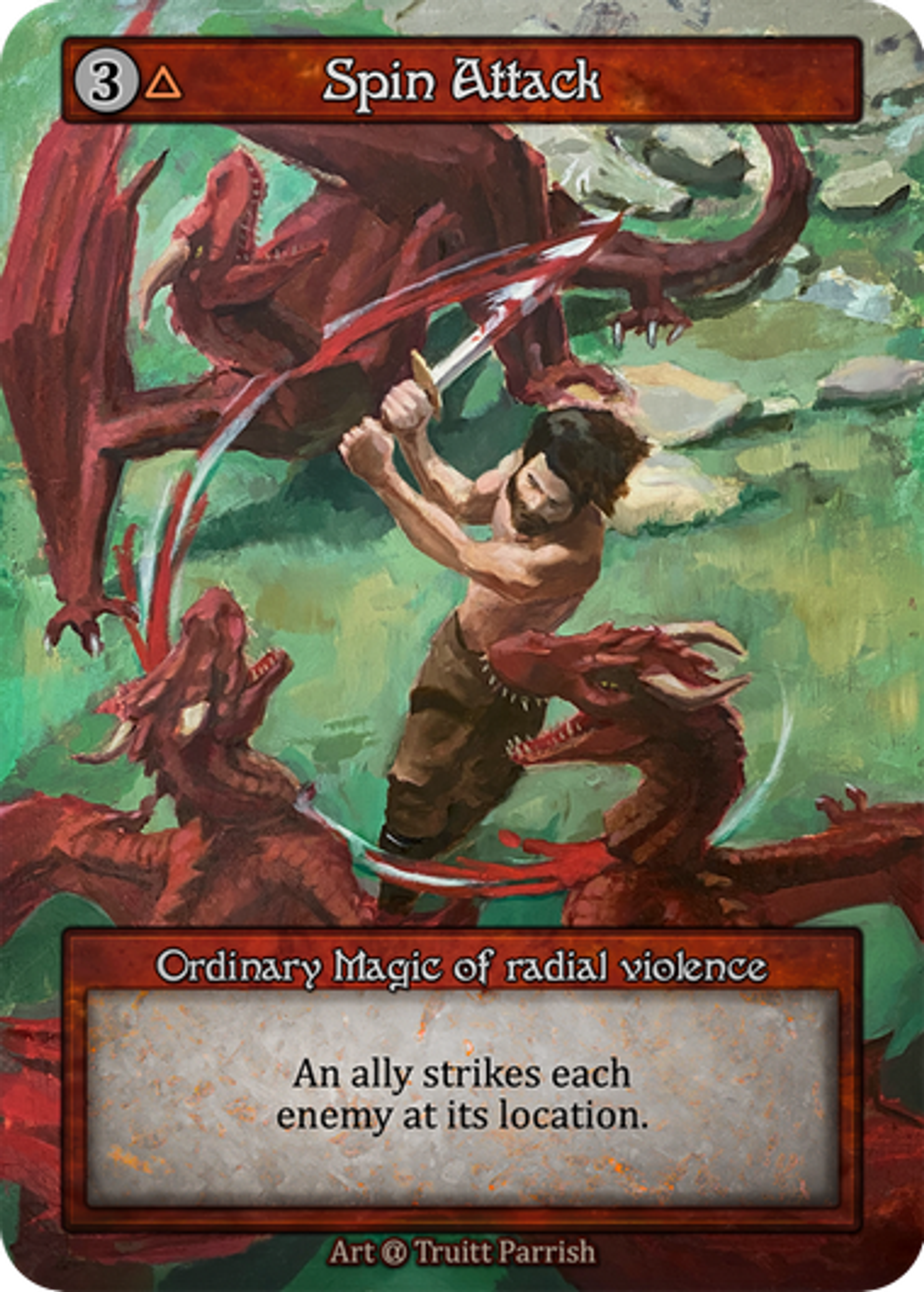 Spin Attack — Alpha — Sorcery: Contested Realm
