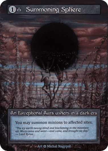 Summoning Sphere — Alpha — Sorcery: Contested Realm