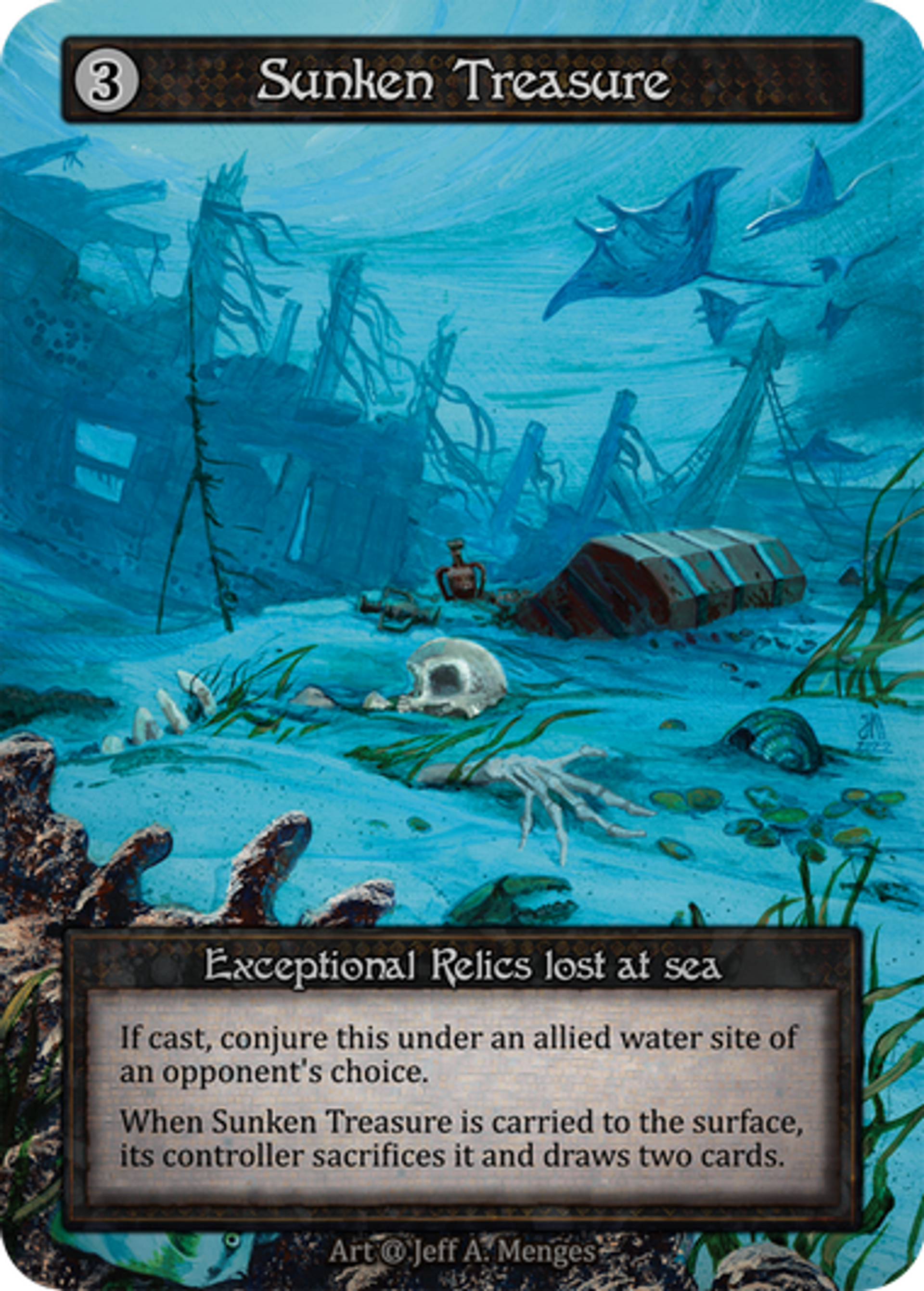 Sunken Treasure — Alpha — Sorcery: Contested Realm