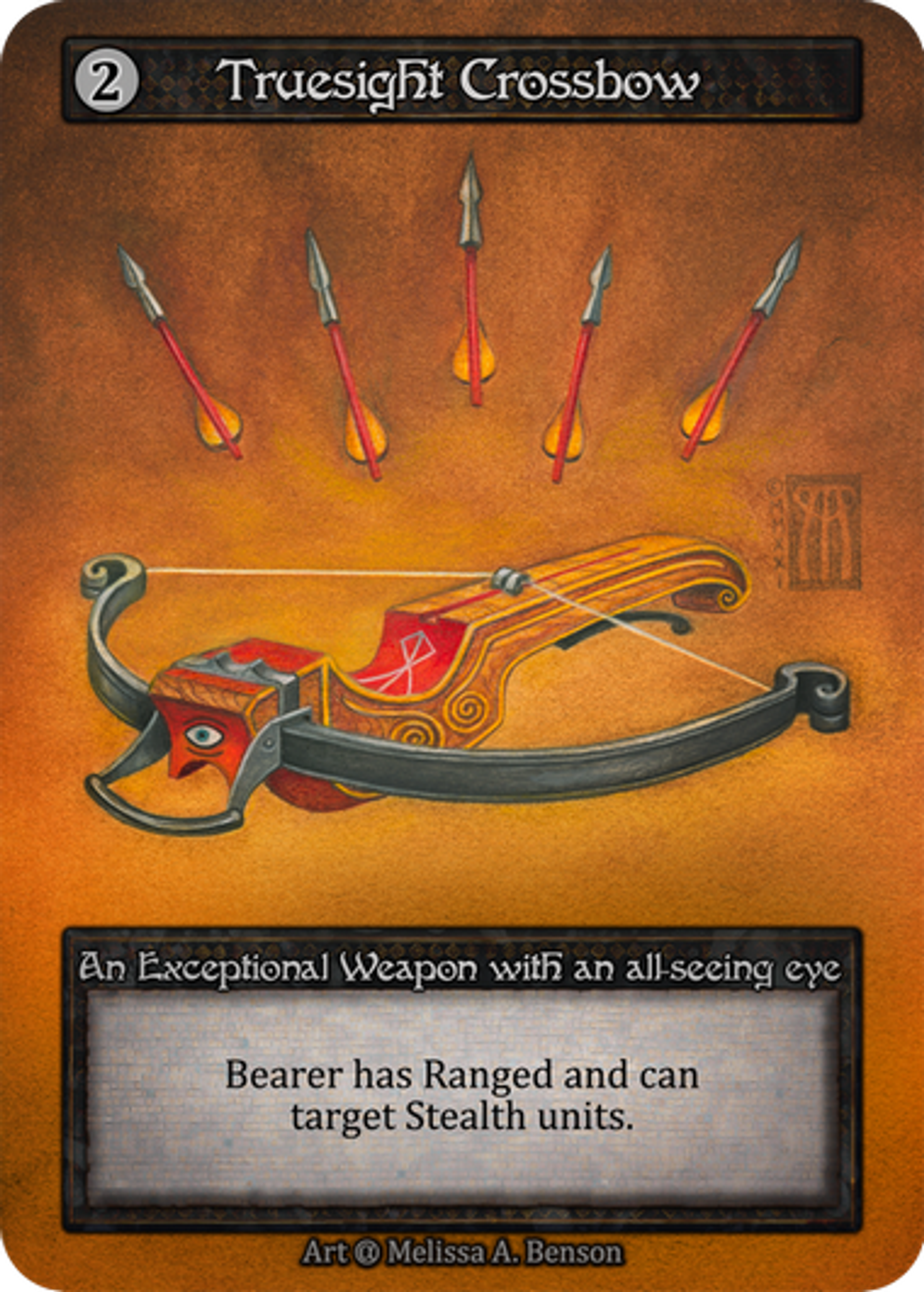 Truesight Crossbow — Alpha — Sorcery: Contested Realm