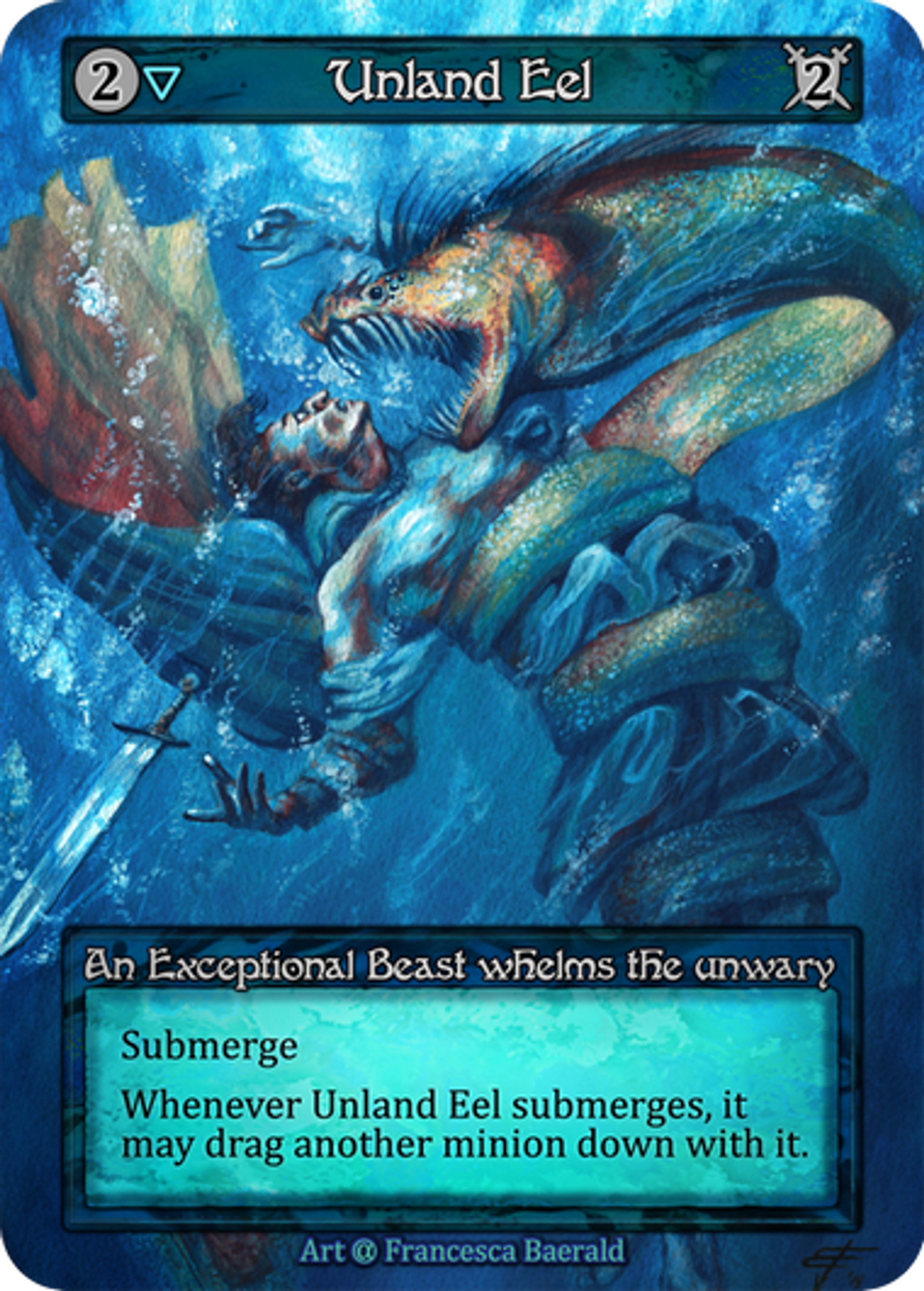 Unland Eel — Alpha — Sorcery: Contested Realm