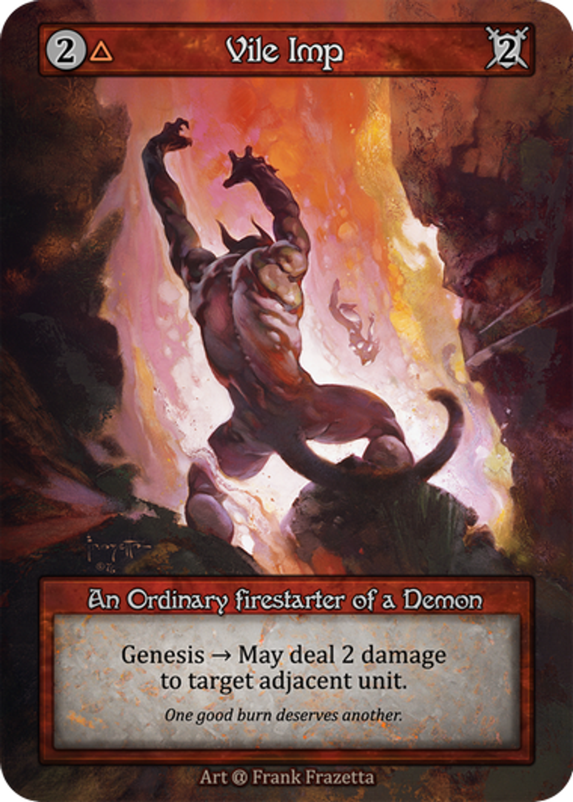 Vile Imp — Alpha — Sorcery: Contested Realm