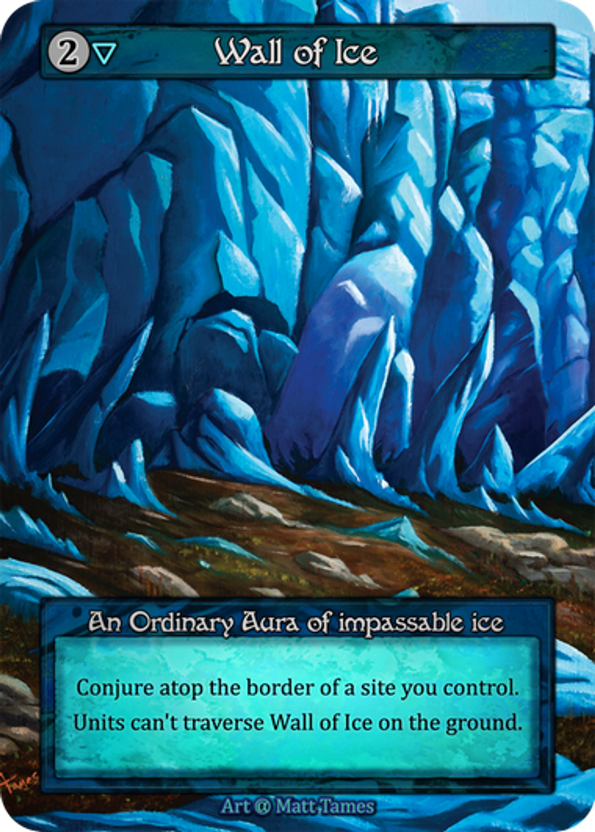 Wall of Ice — Alpha — Sorcery: Contested Realm