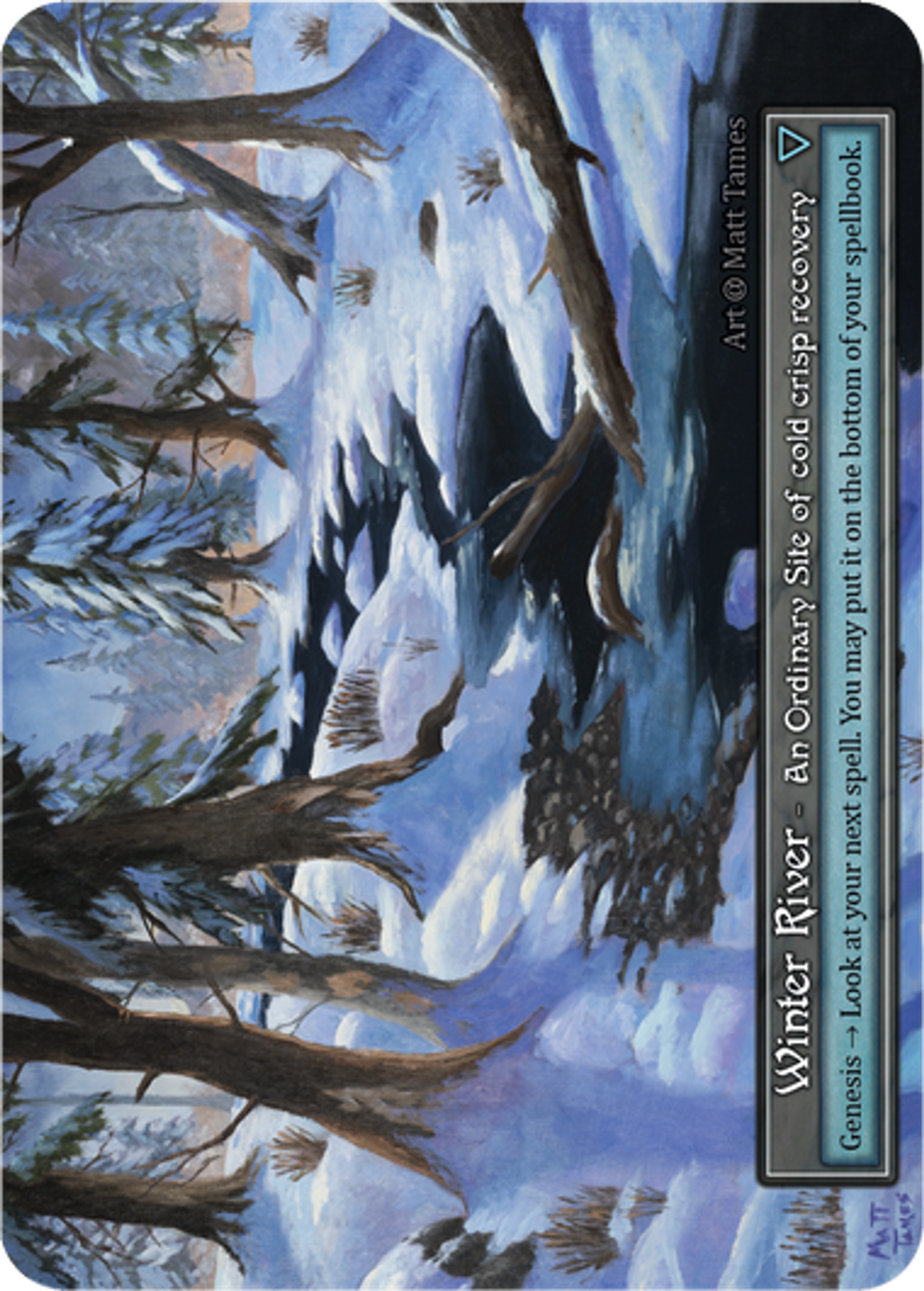 Winter River — Alpha — Sorcery: Contested Realm