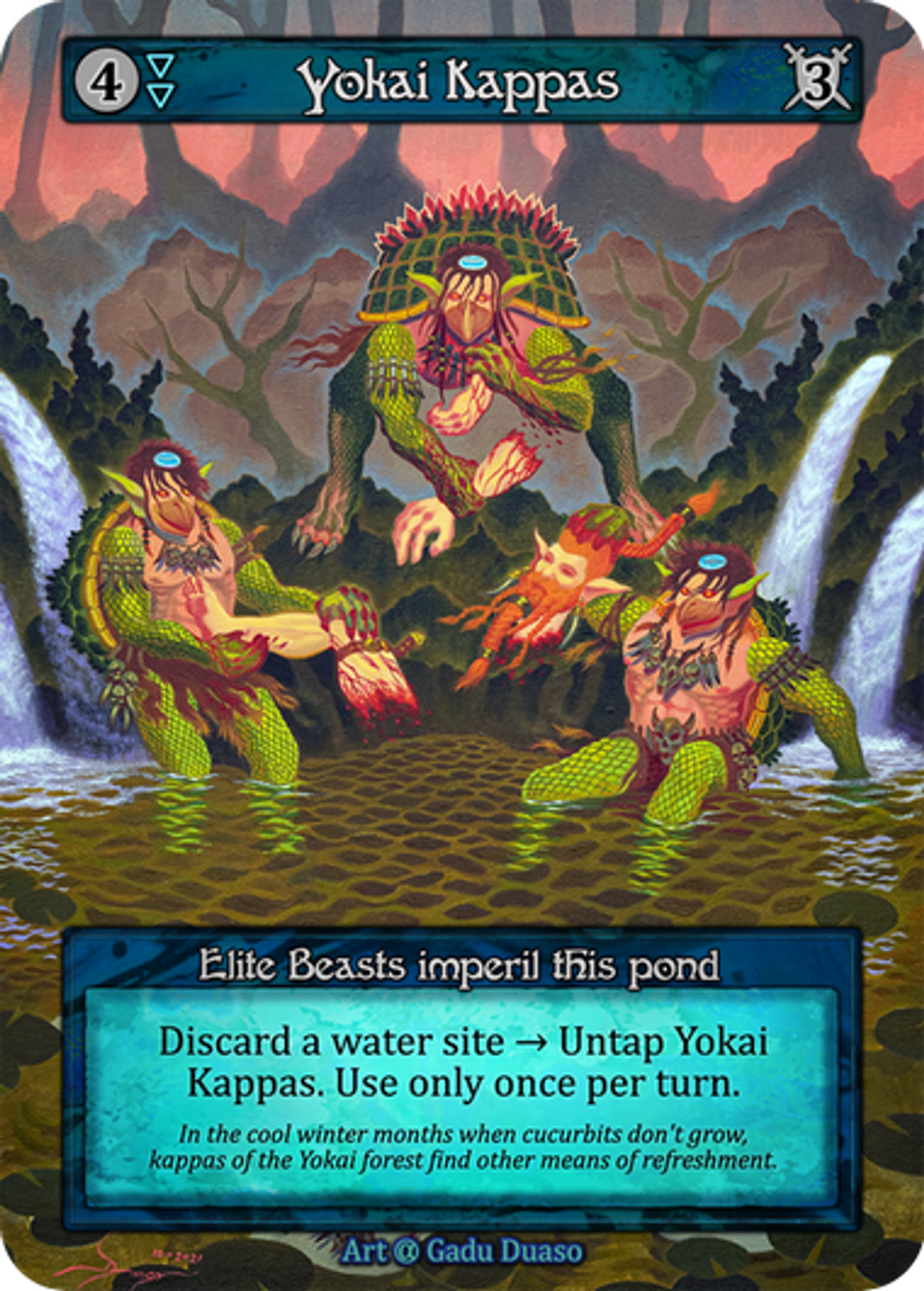 Yokai Kappas — Alpha — Sorcery: Contested Realm