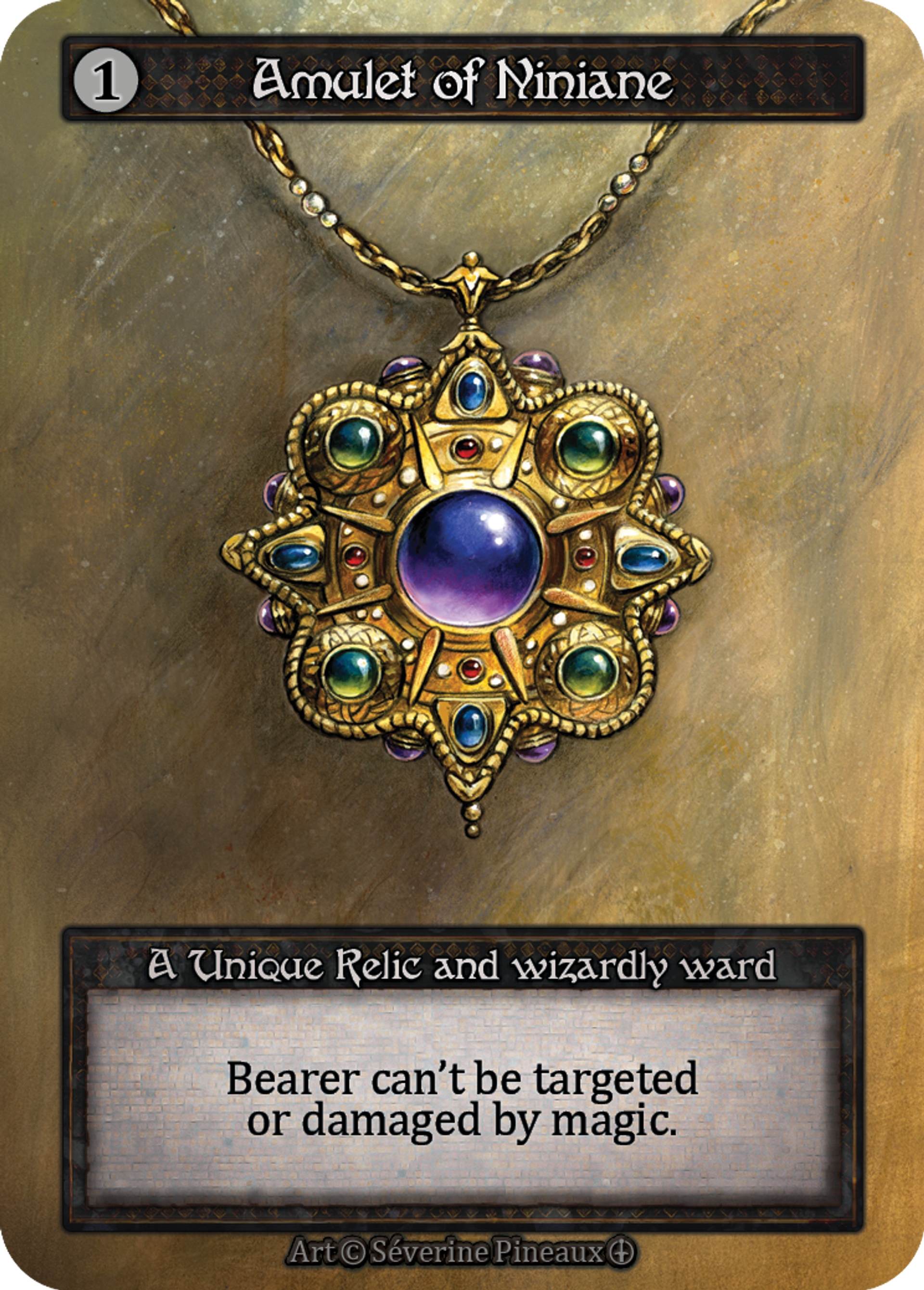 Amulet of Niniane — Arthurian Legends — Sorcery: Contested Realm