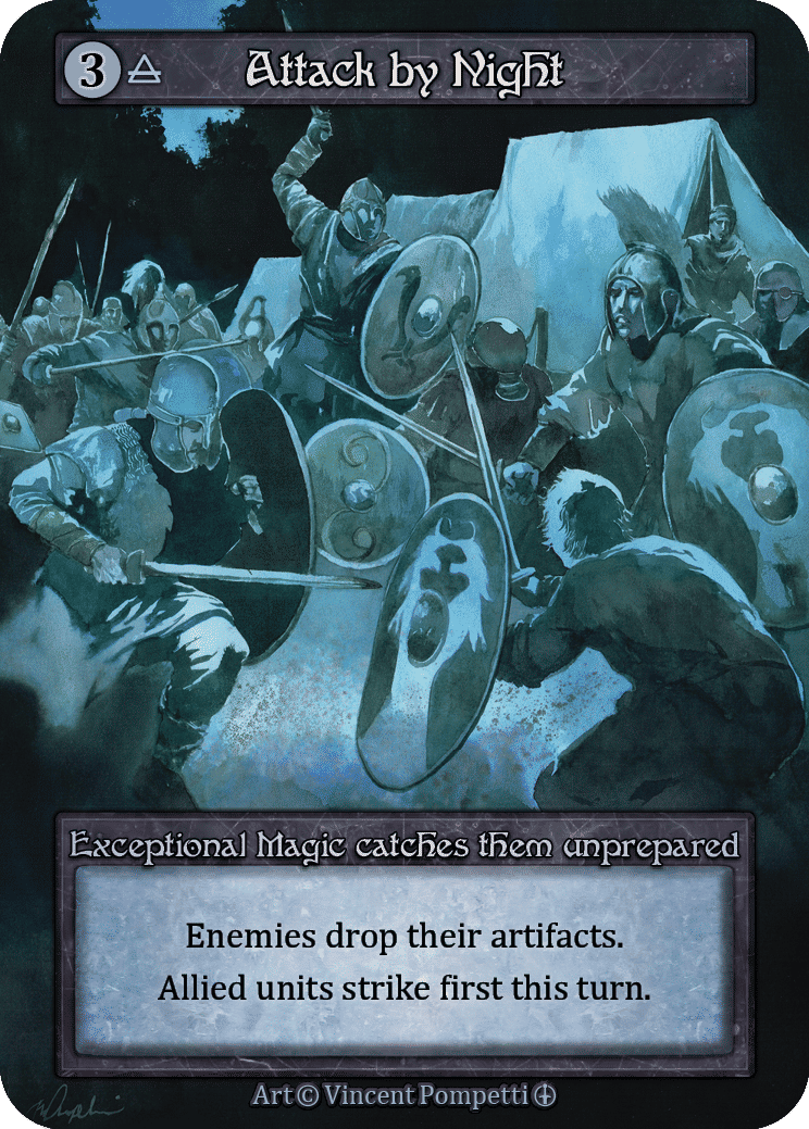 Attack by Night — Arthurian Legends — Sorcery: Contested Realm