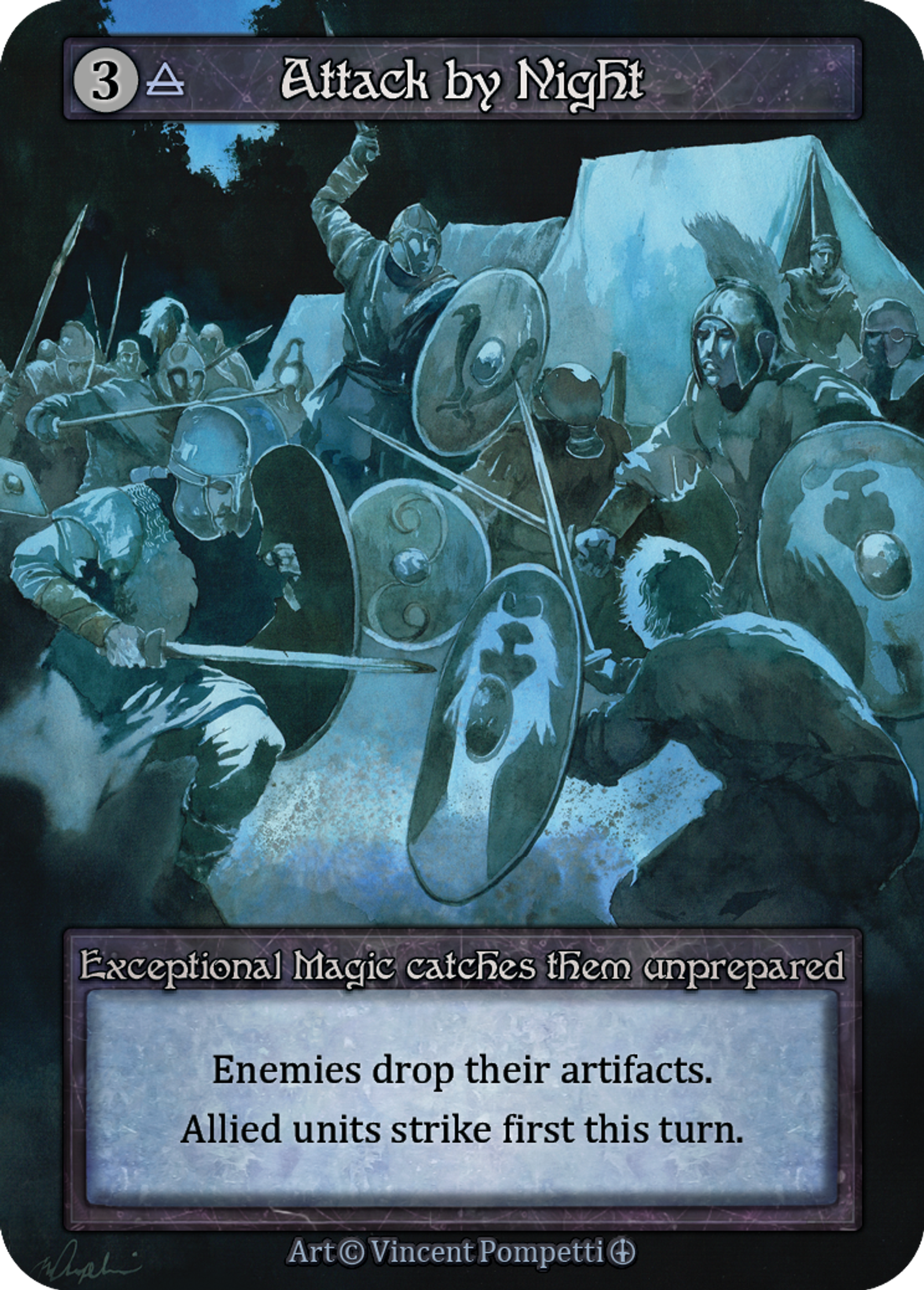 Attack by Night — Arthurian Legends — Sorcery: Contested Realm