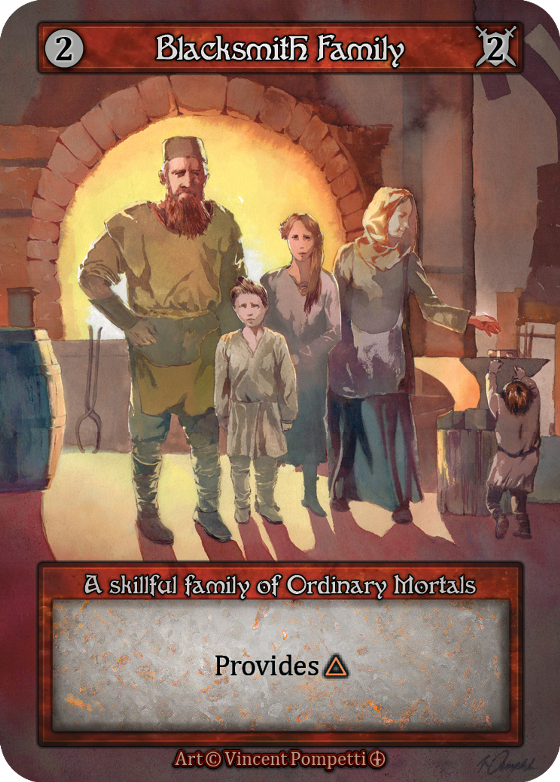 Blacksmith Family — Arthurian Legends — Sorcery: Contested Realm