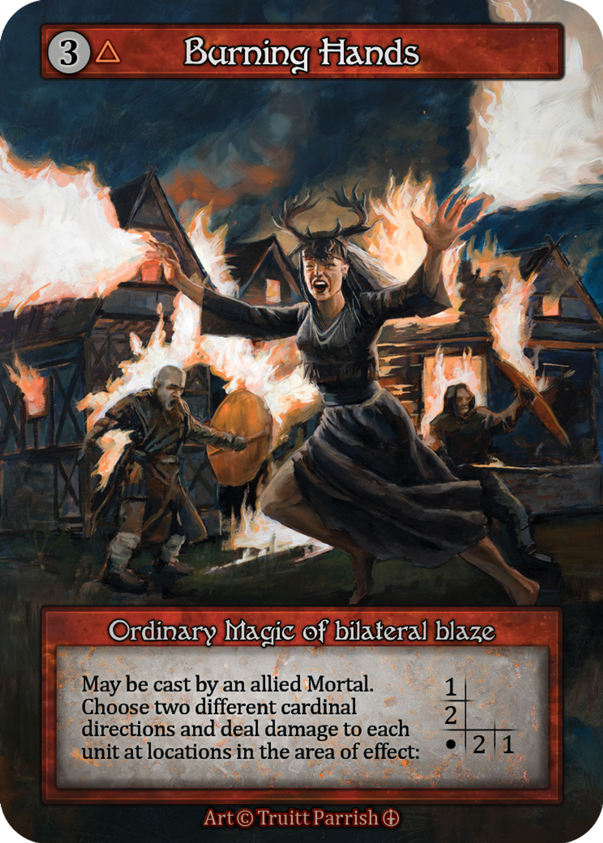 Burning Hands — Arthurian Legends — Sorcery: Contested Realm