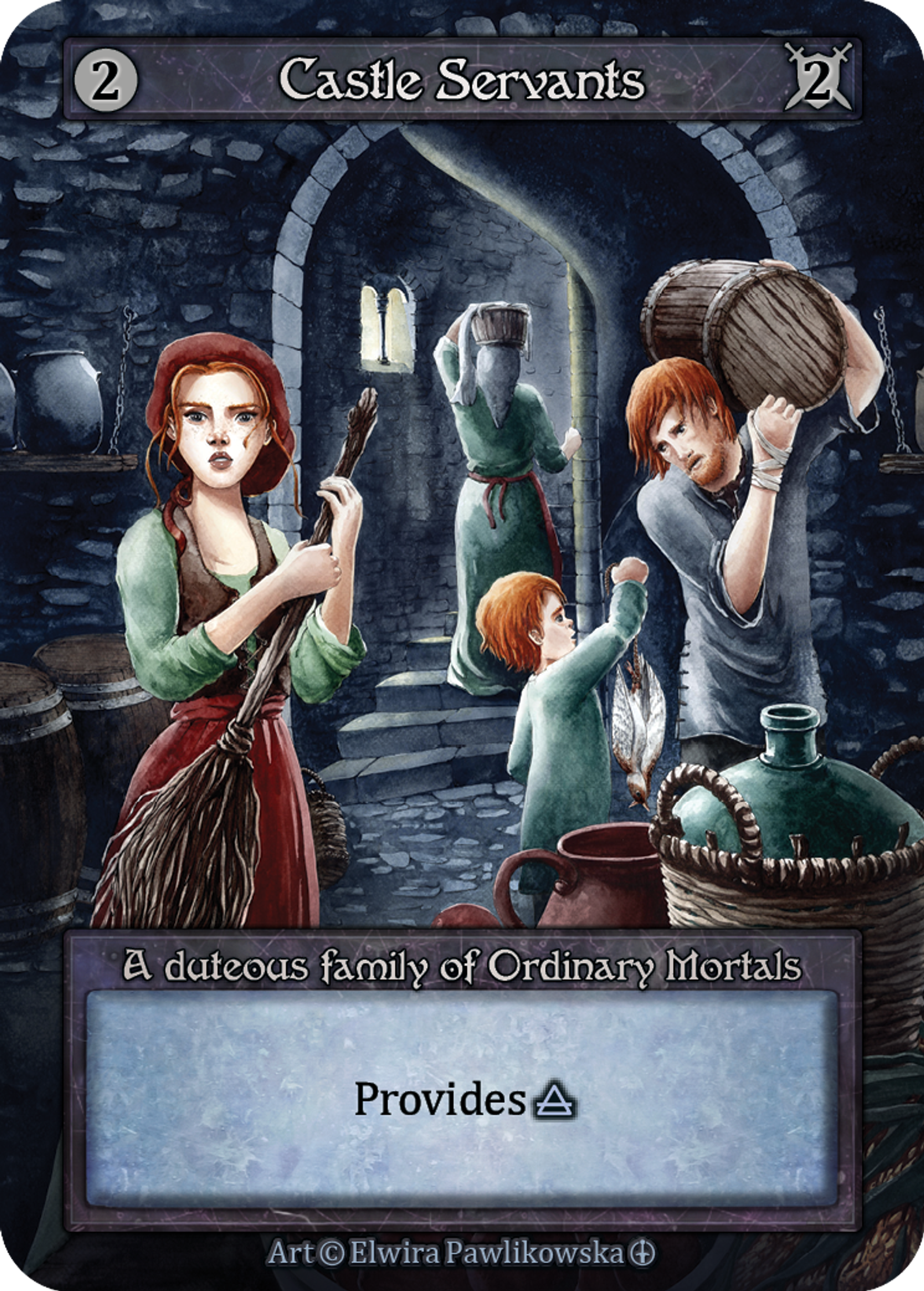 Castle Servants — Arthurian Legends — Sorcery: Contested Realm
