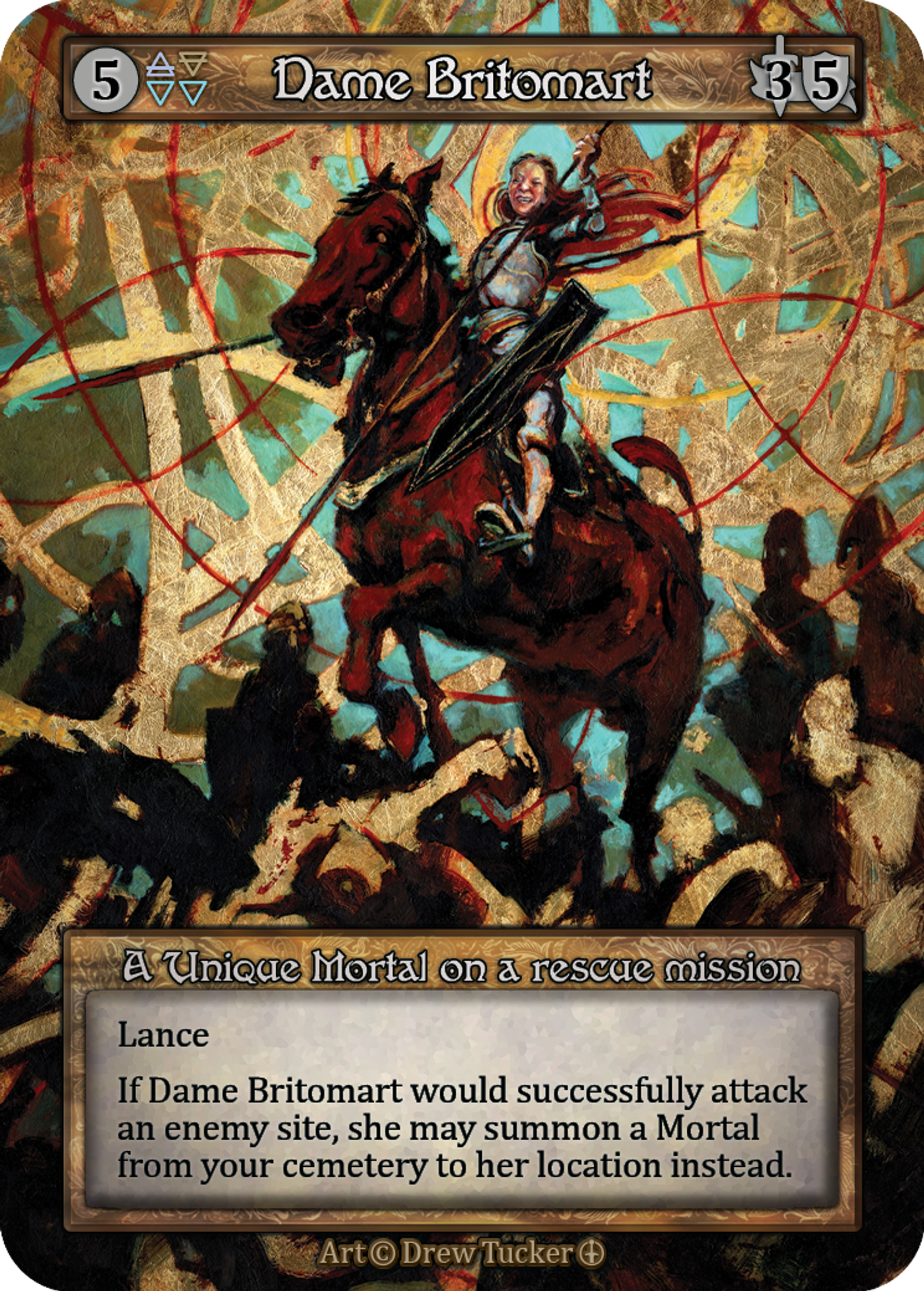 Dame Britomart — Arthurian Legends — Sorcery: Contested Realms
