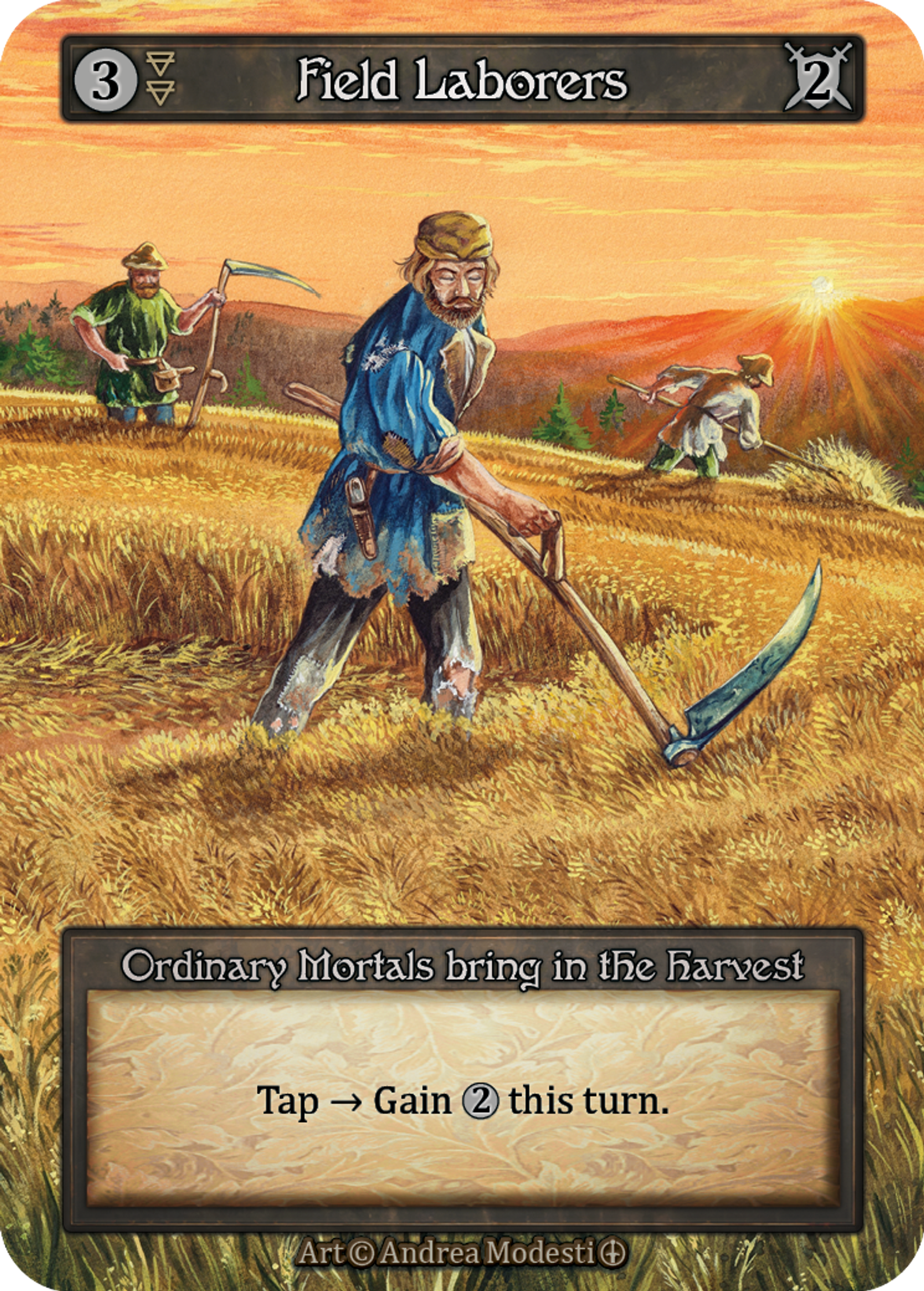Field Laborers — Arthurian Legends — Sorcery: Contested Realms