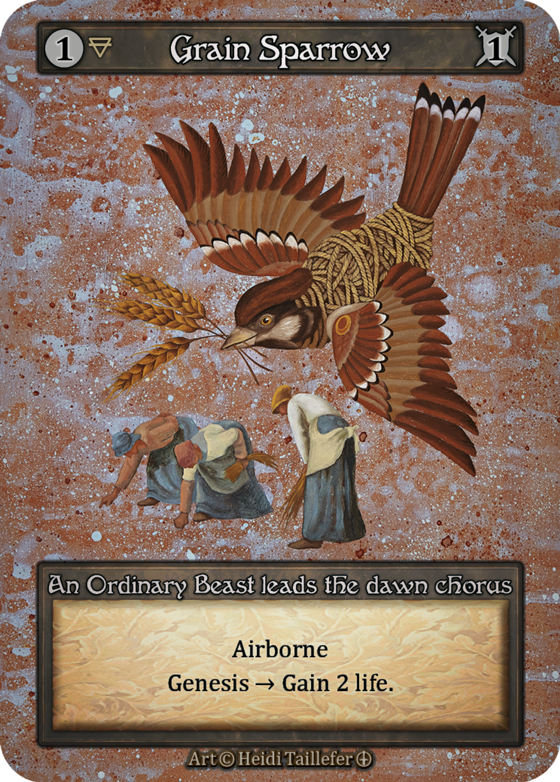 Grain Sparrow — Arthurian Legends — Sorcery: Contested Realms