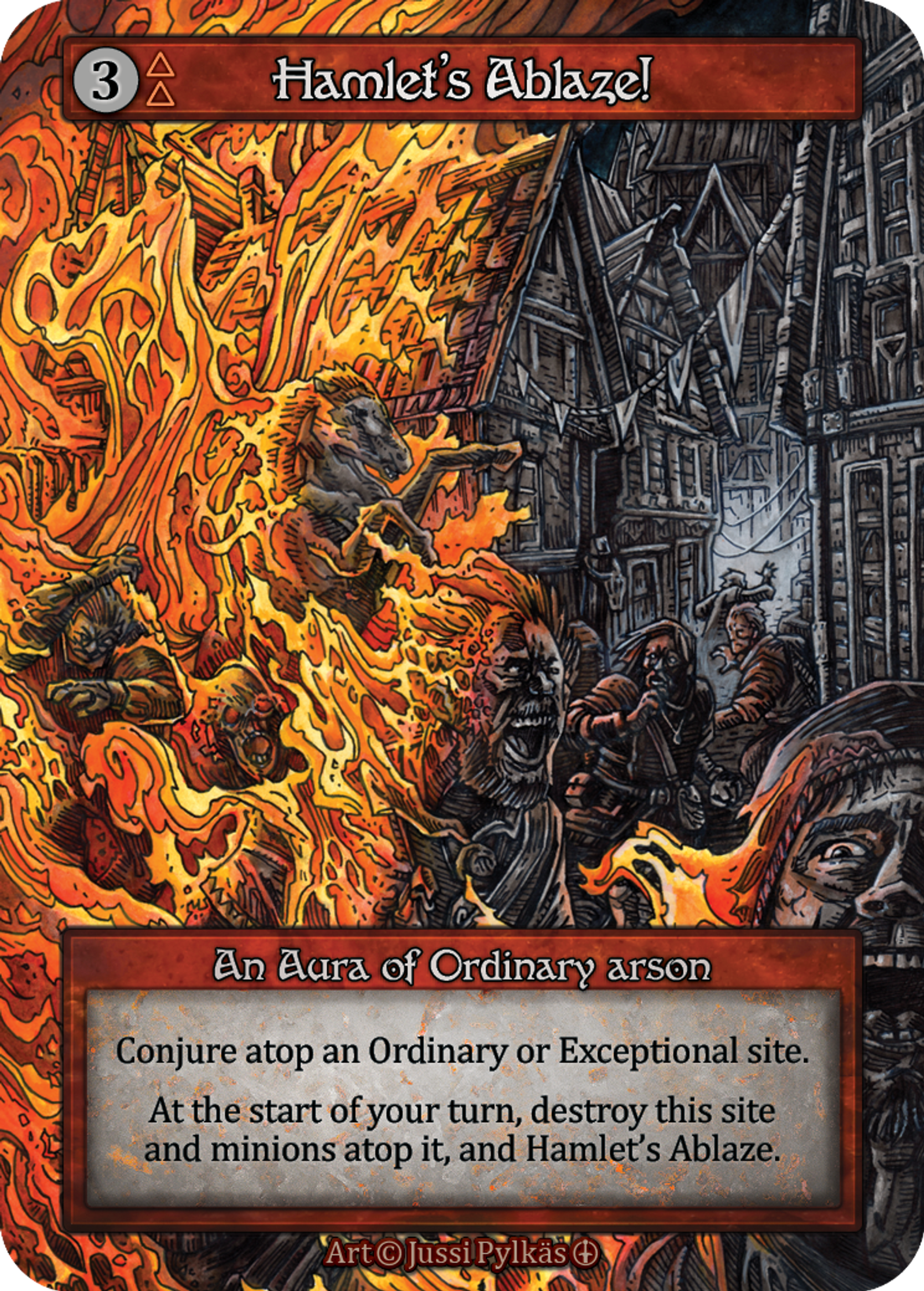 Hamlet's Ablaze! — Arthurian Legends — Sorcery: Contested Realms