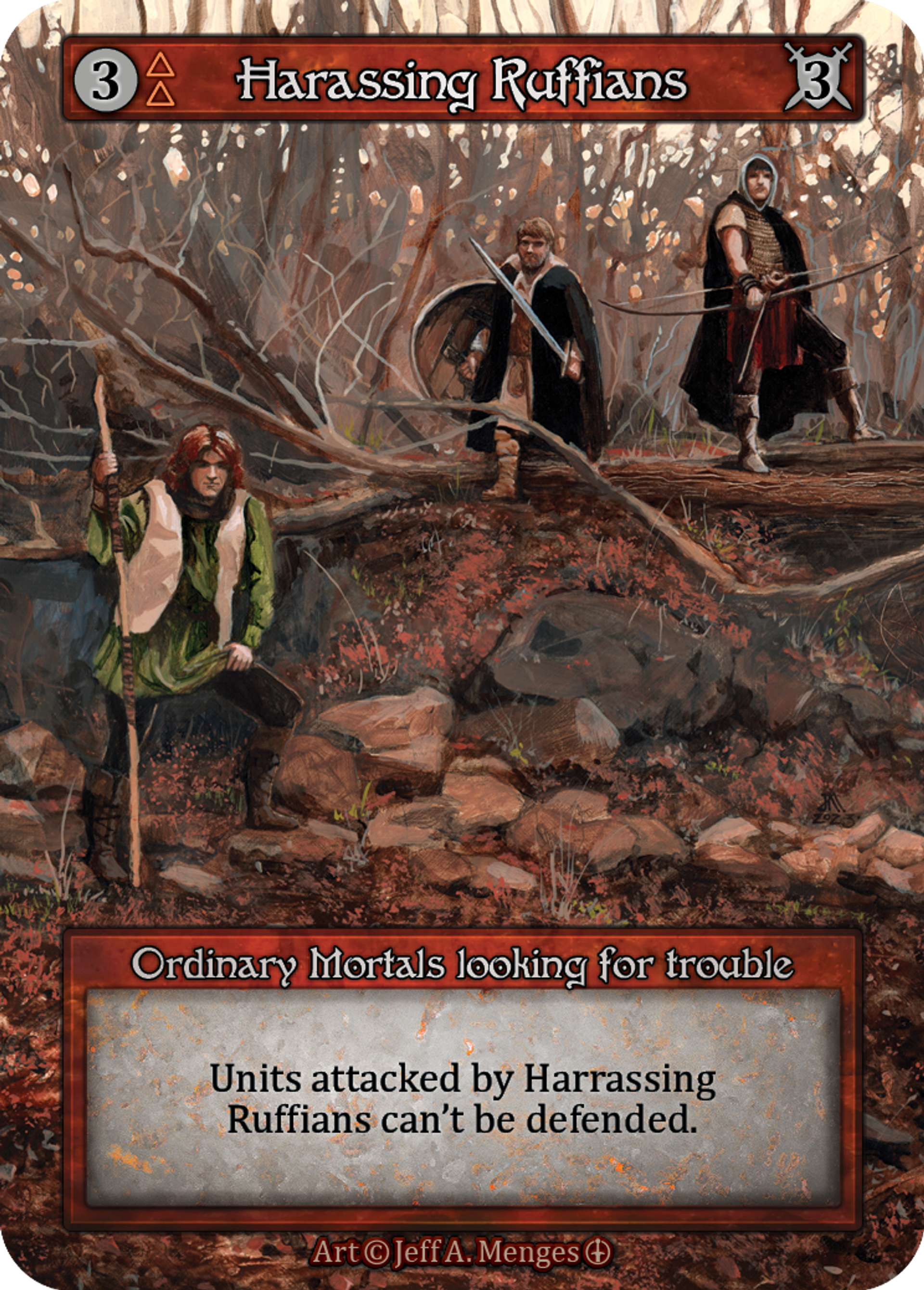 Harassing Ruffians — Arthurian Legends — Sorcery: Contested Realms