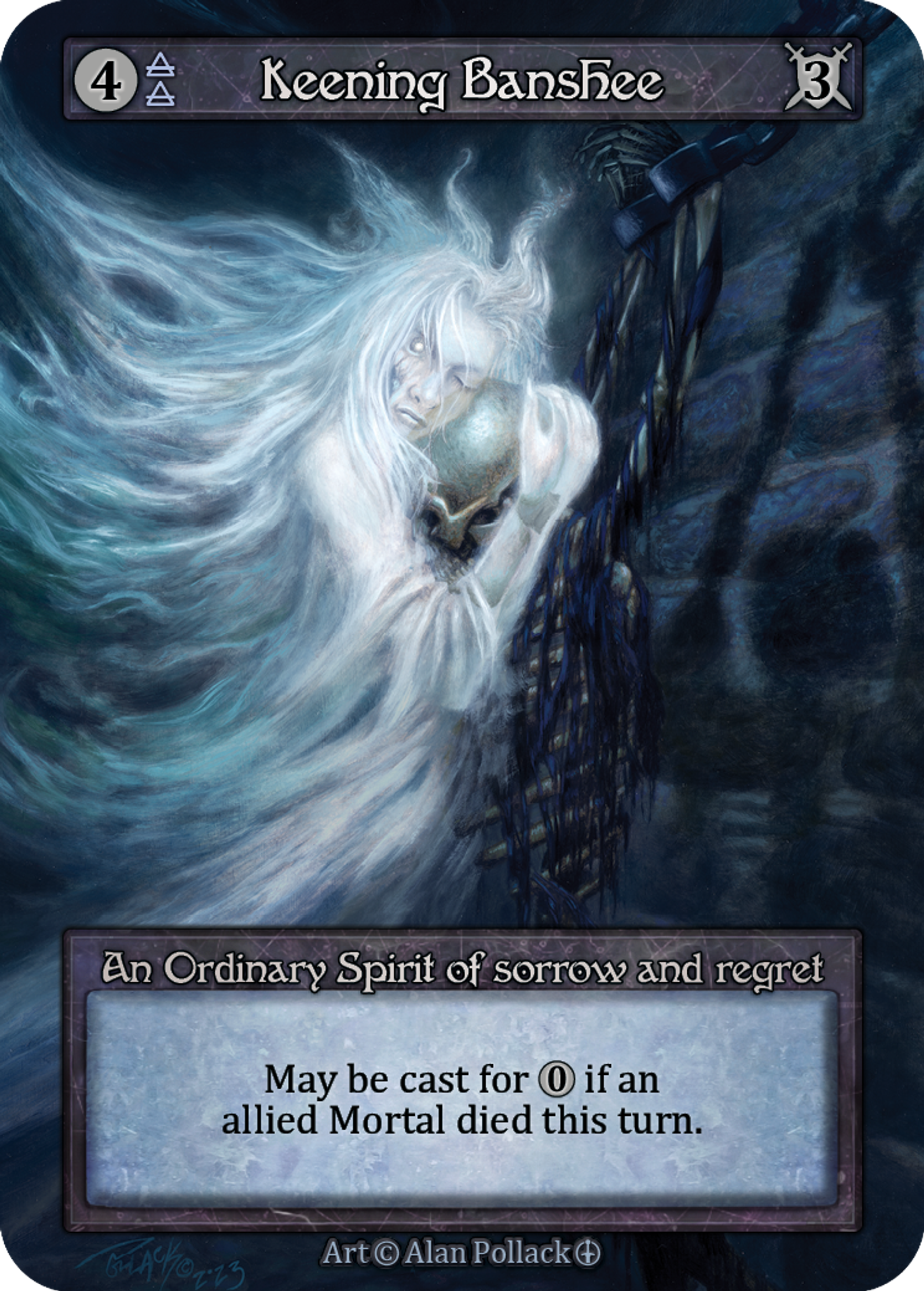 Keening Banshee — Arthurian Legends — Sorcery: Contested Realms
