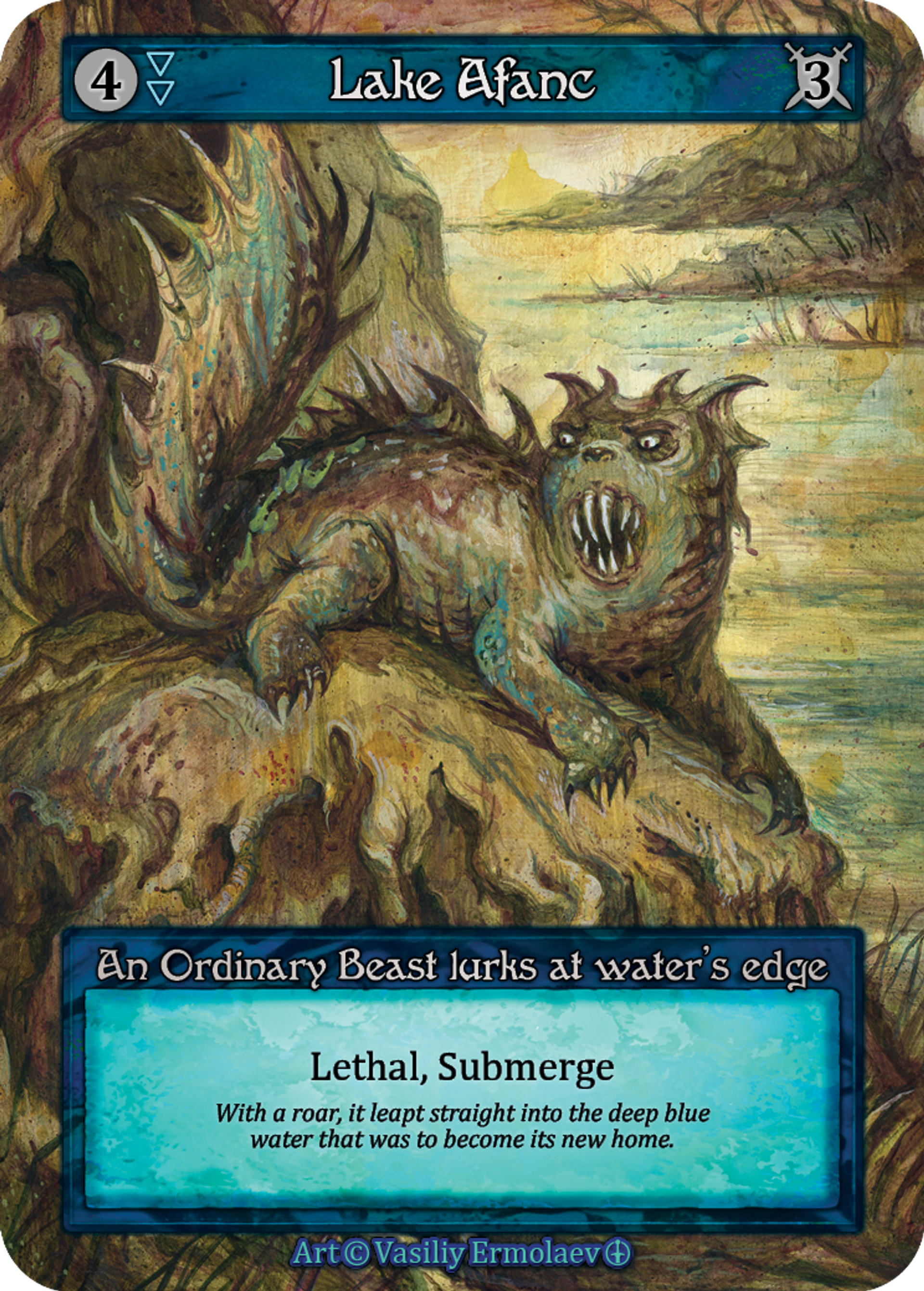 Lake Afanc — Arthurian Legends — Sorcery: Contested Realms