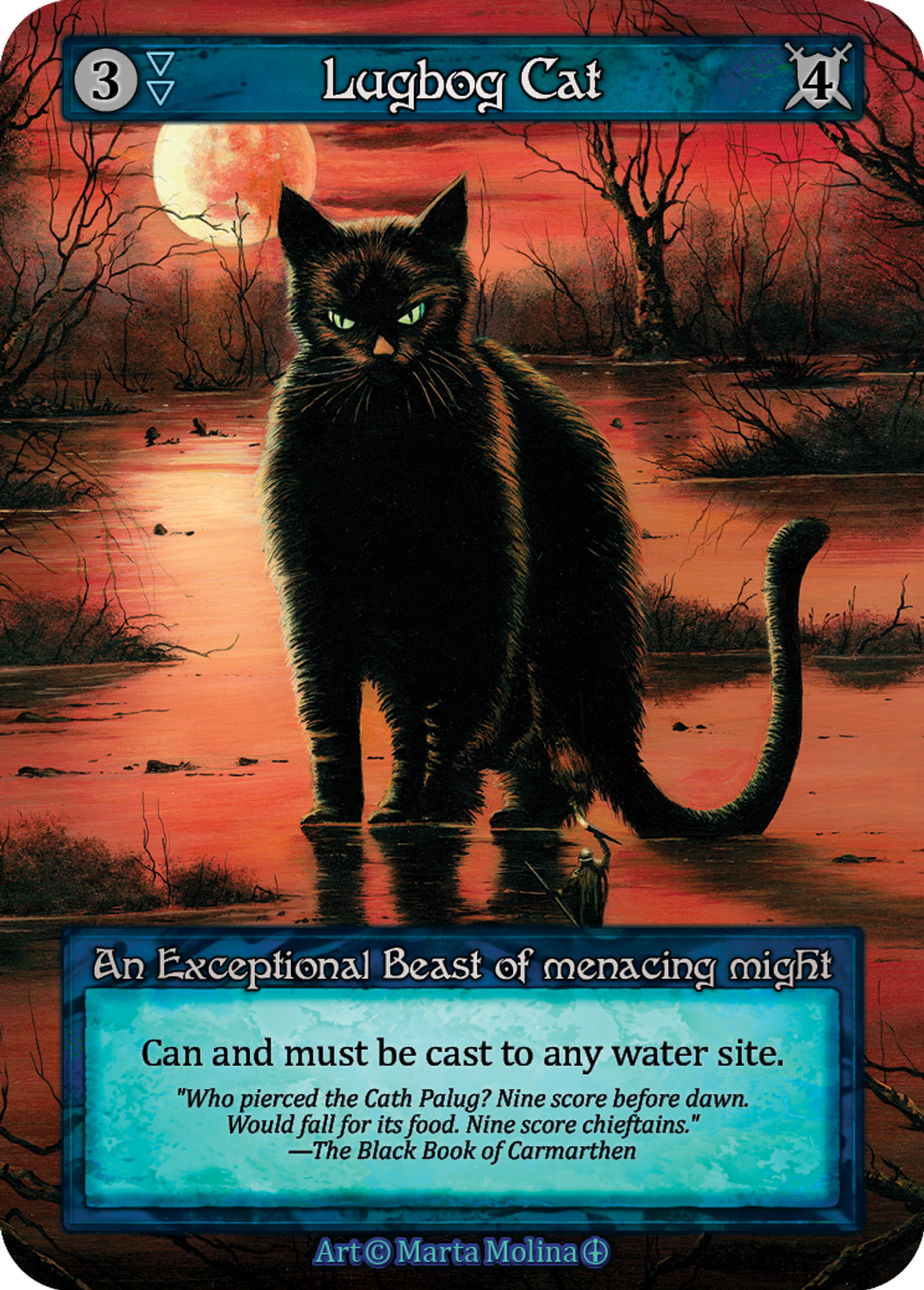 Lugbog Cat — Arthurian Legends — Sorcery: Contested Realms