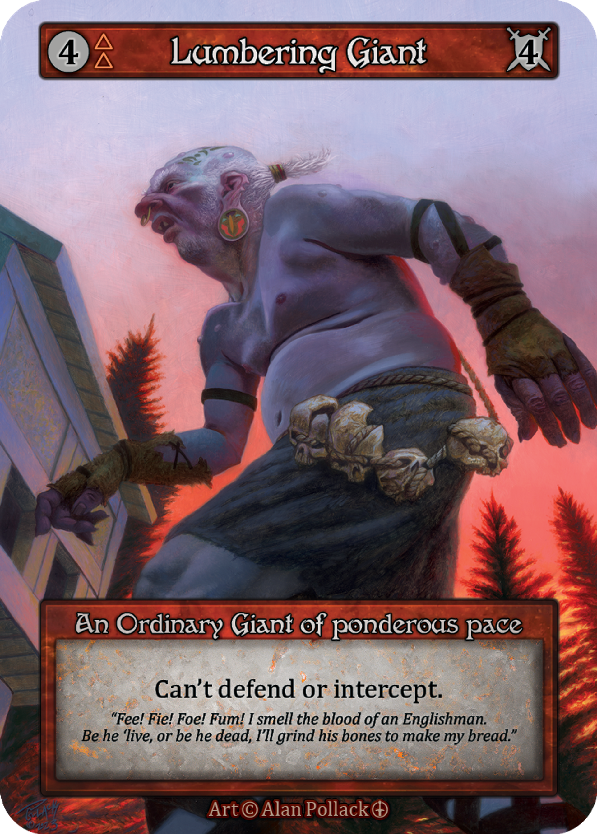 Lumbering Giant — Arthurian Legends — Sorcery: Contested Realms