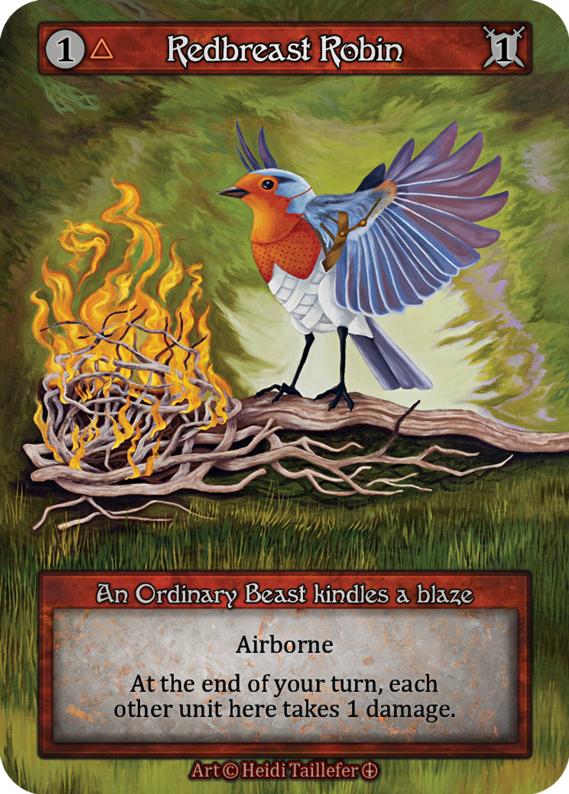 Redbreast Robin — Arthurian Legends — Sorcery: Contested Realms