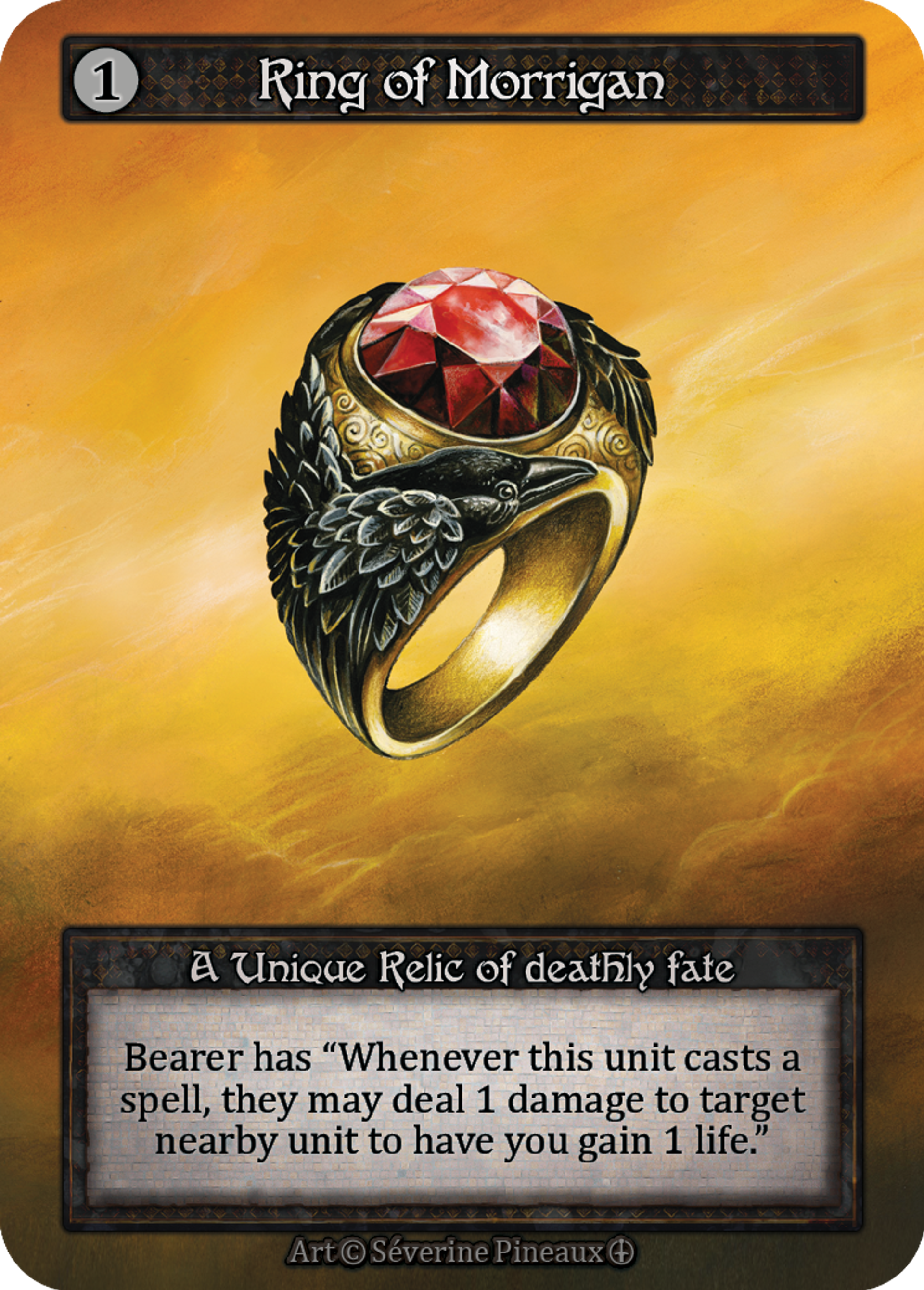 Ring of Morrigan — Arthurian Legends — Sorcery: Contested Realms