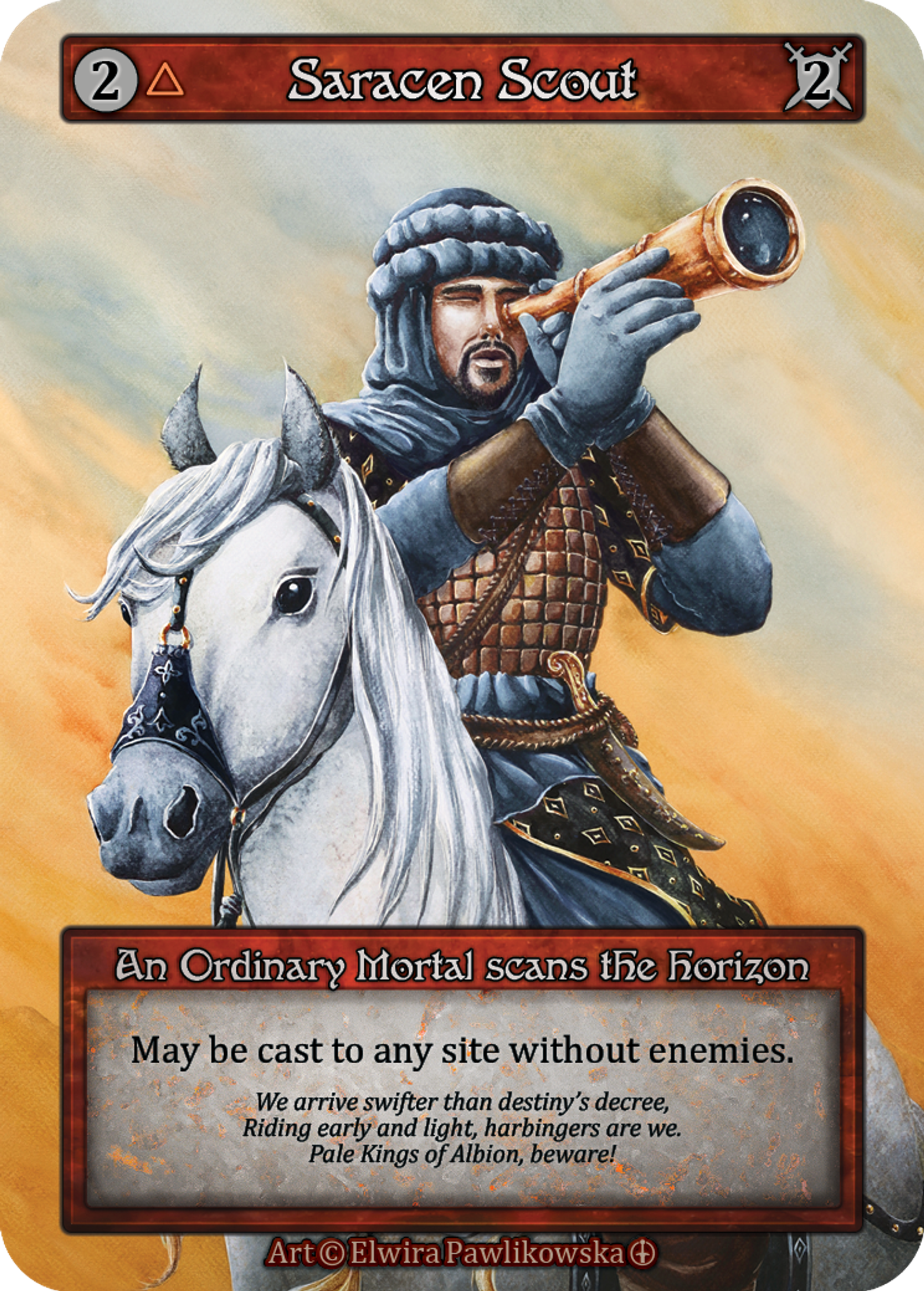 Saracen Scout — Arthurian Legends — Sorcery: Contested Realms