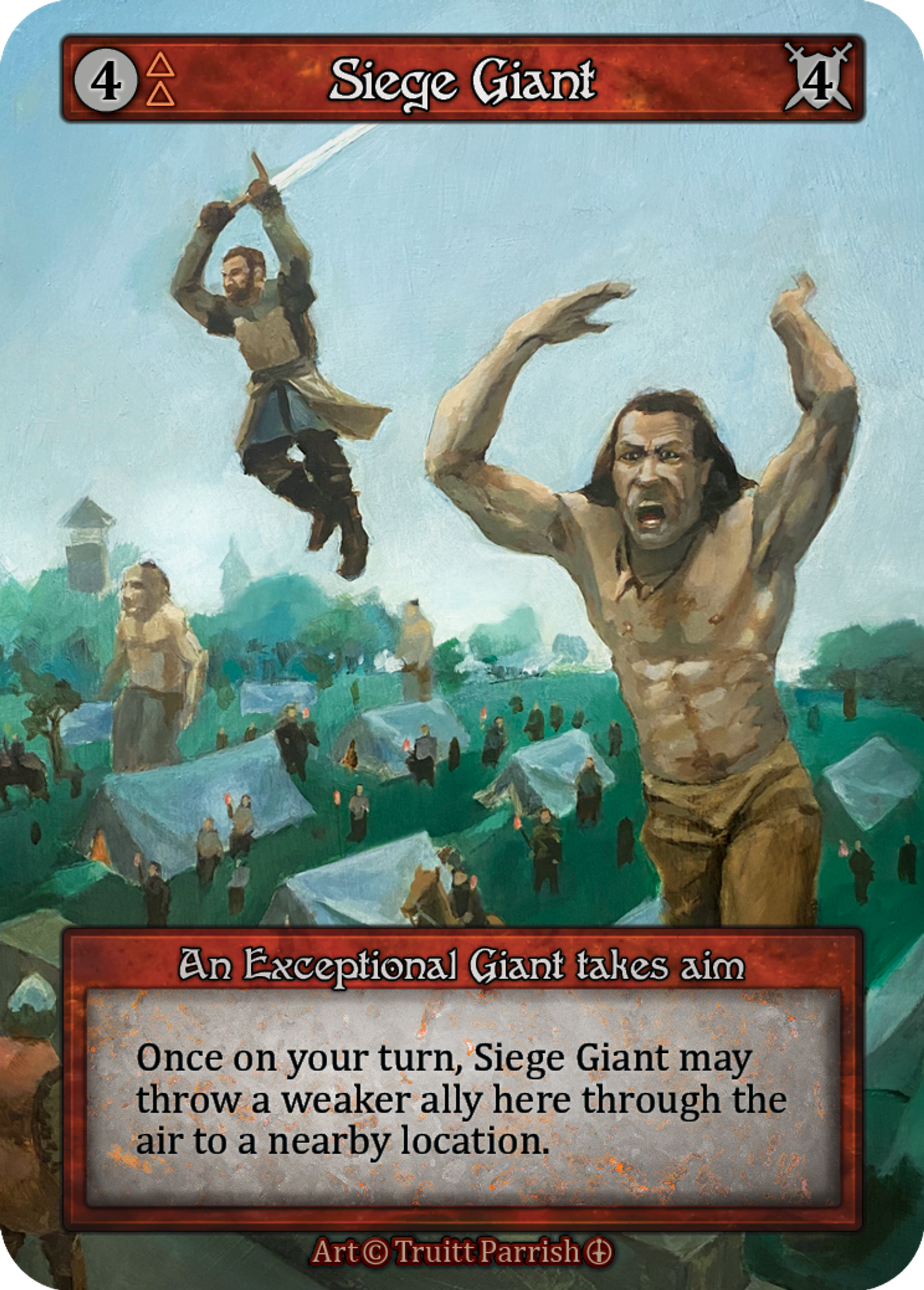 Siege Giant — Arthurian Legends — Sorcery: Contested Realms