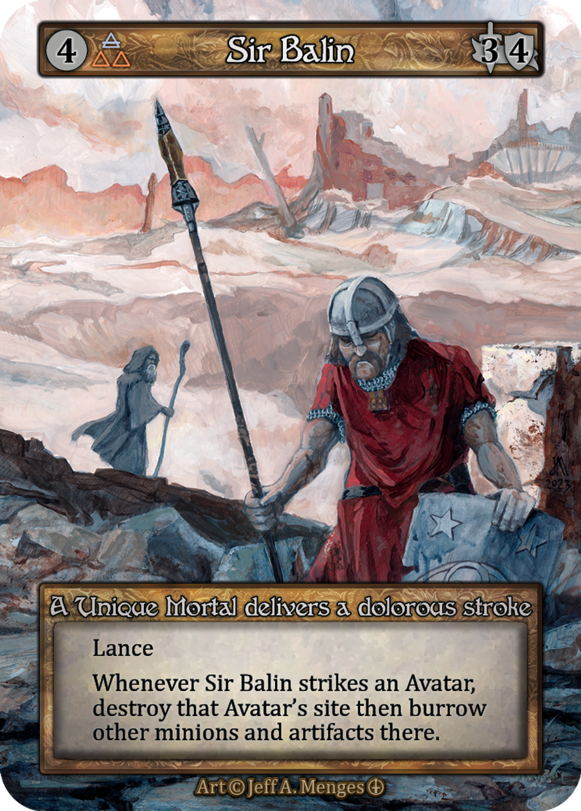 Sir Balin — Arthurian Legends — Sorcery: Contested Realms