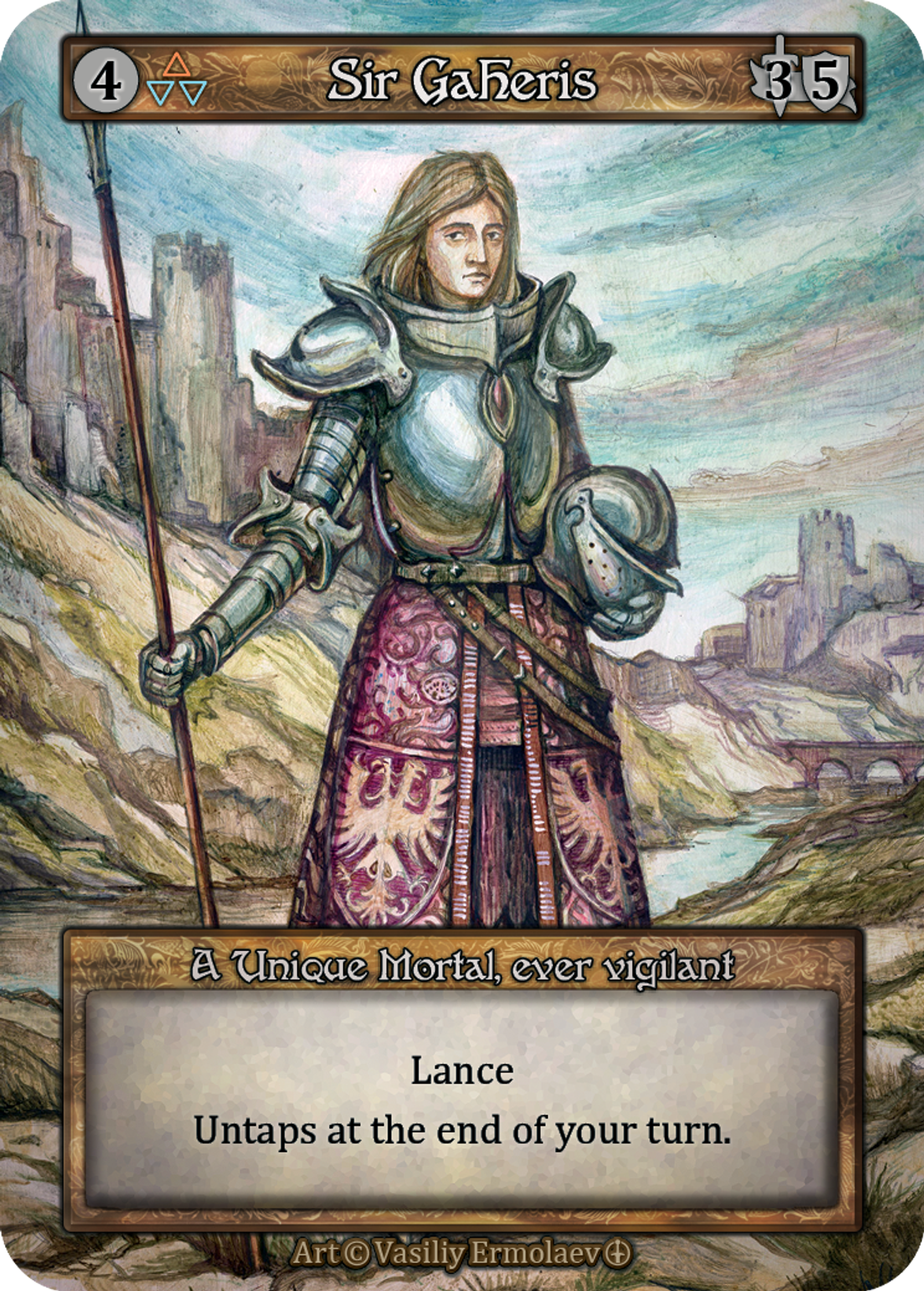 Sir Gaheris — Arthurian Legends — Sorcery: Contested Realms