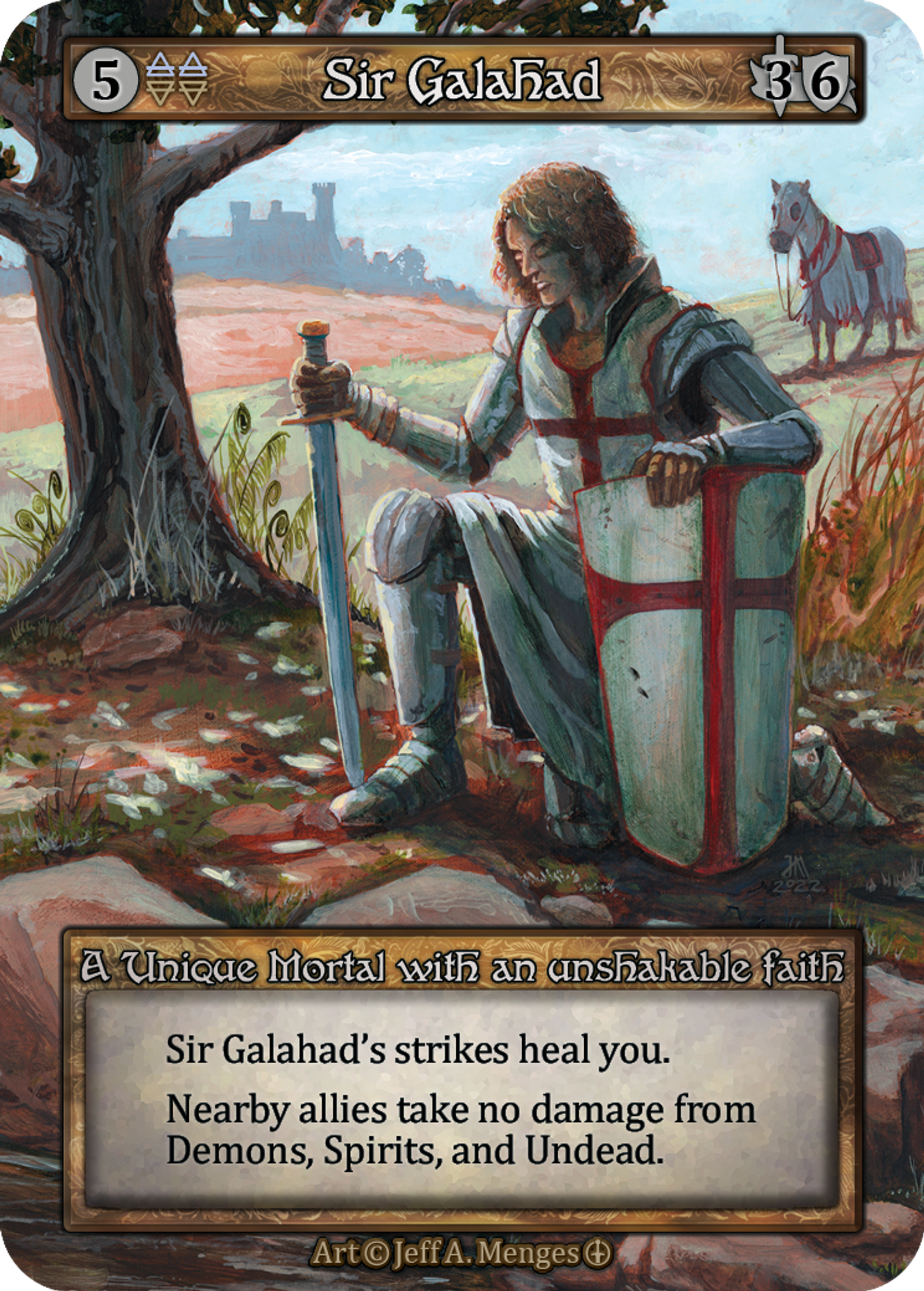 Sir Galahad — Arthurian Legends — Sorcery: Contested Realms