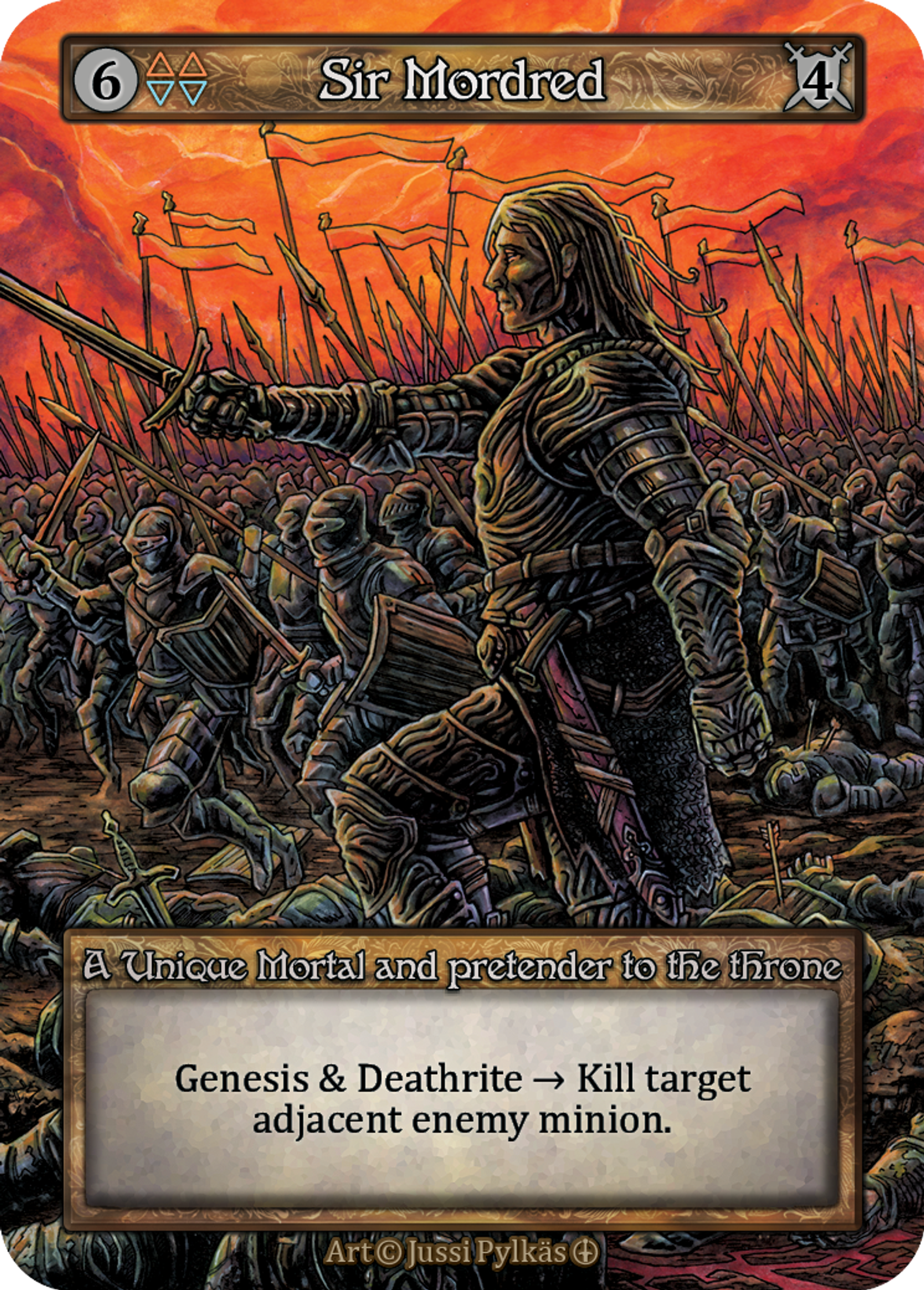 Sir Mordred — Arthurian Legends — Sorcery: Contested Realms