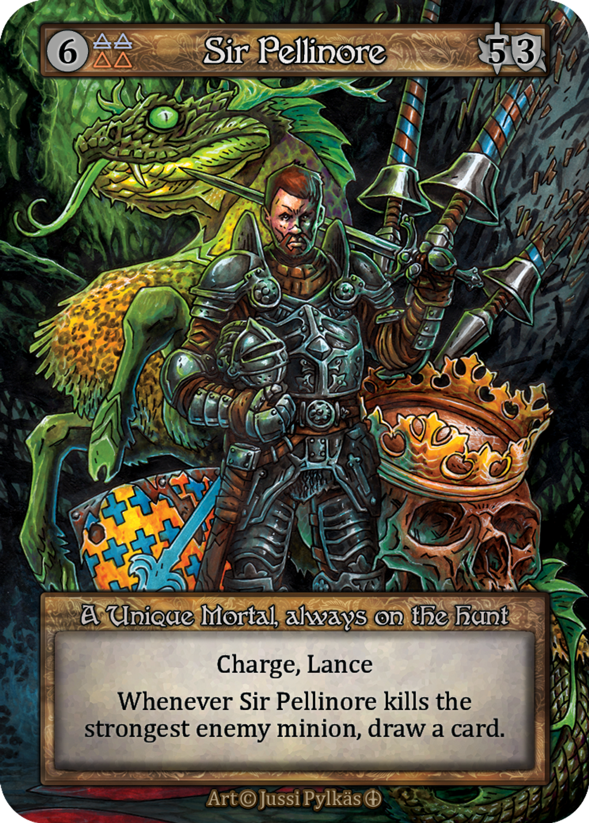Sir Pellinore — Arthurian Legends — Sorcery: Contested Realms