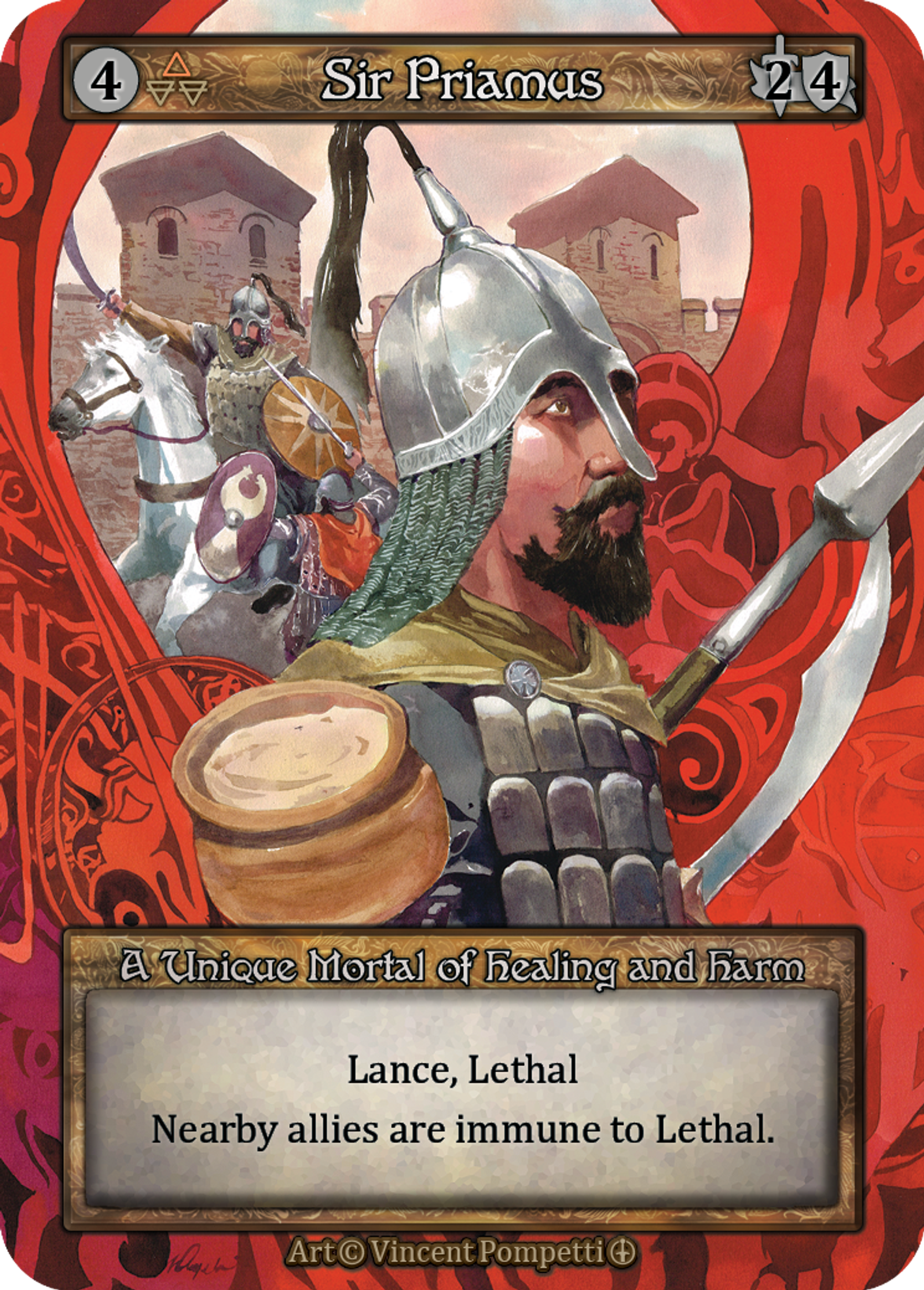 Sir Priamus — Arthurian Legends — Sorcery: Contested Realms