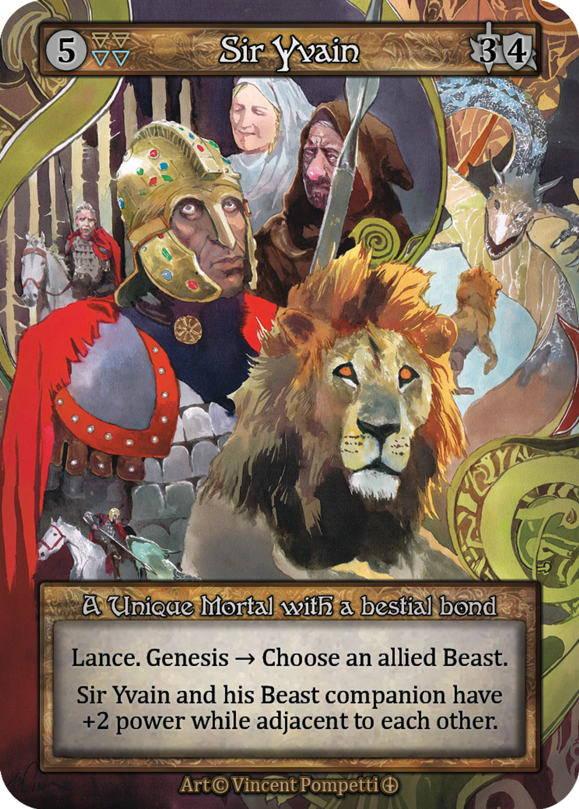 Sir Yvain — Arthurian Legends — Sorcery: Contested Realms