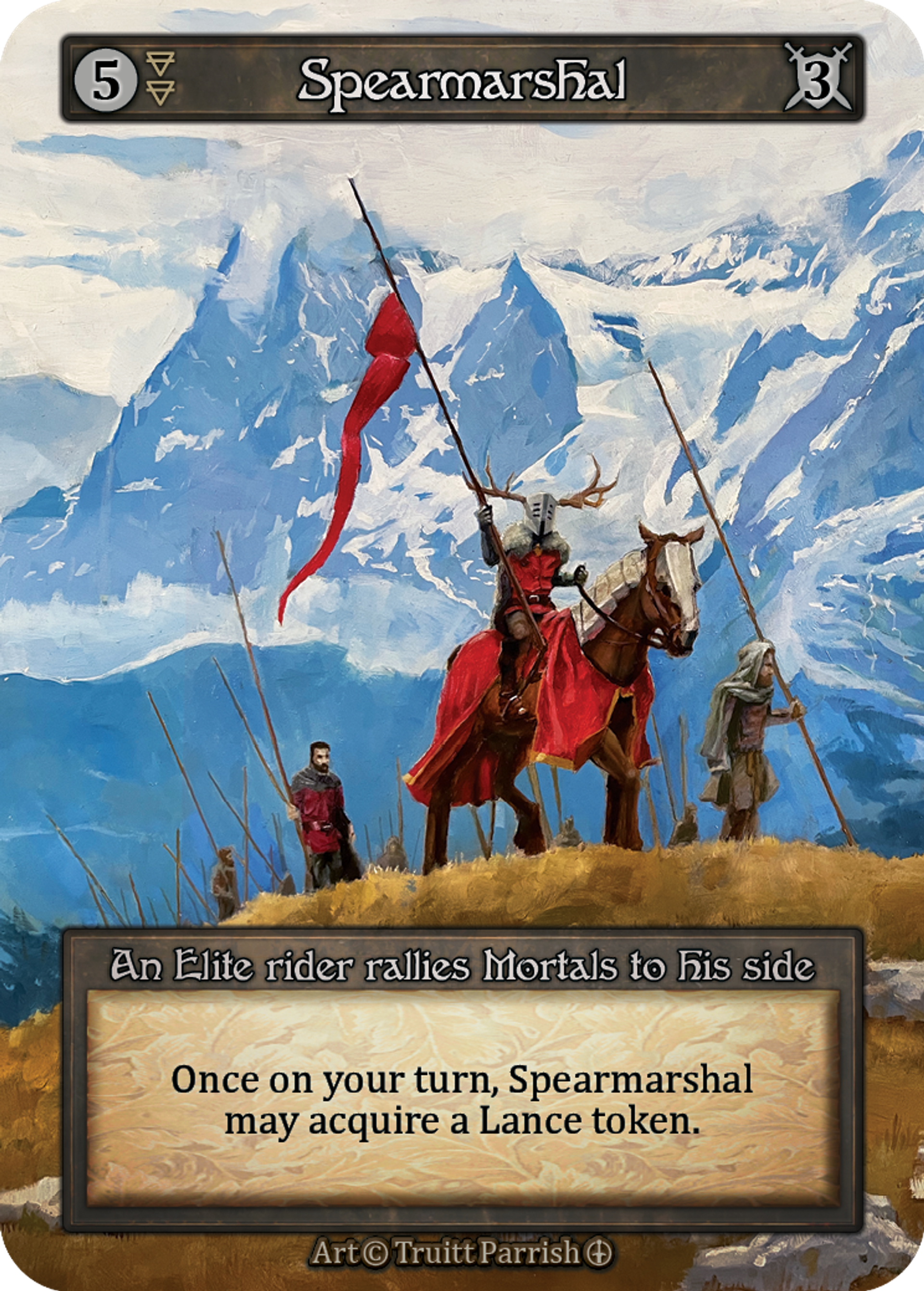 Spearmarshal — Arthurian Legends — Sorcery: Contested Realms