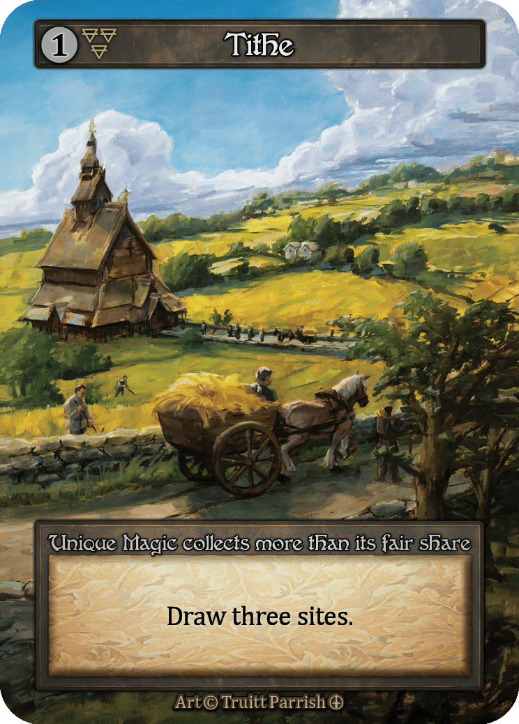 Tithe — Arthurian Legends — Sorcery: Contested Realm