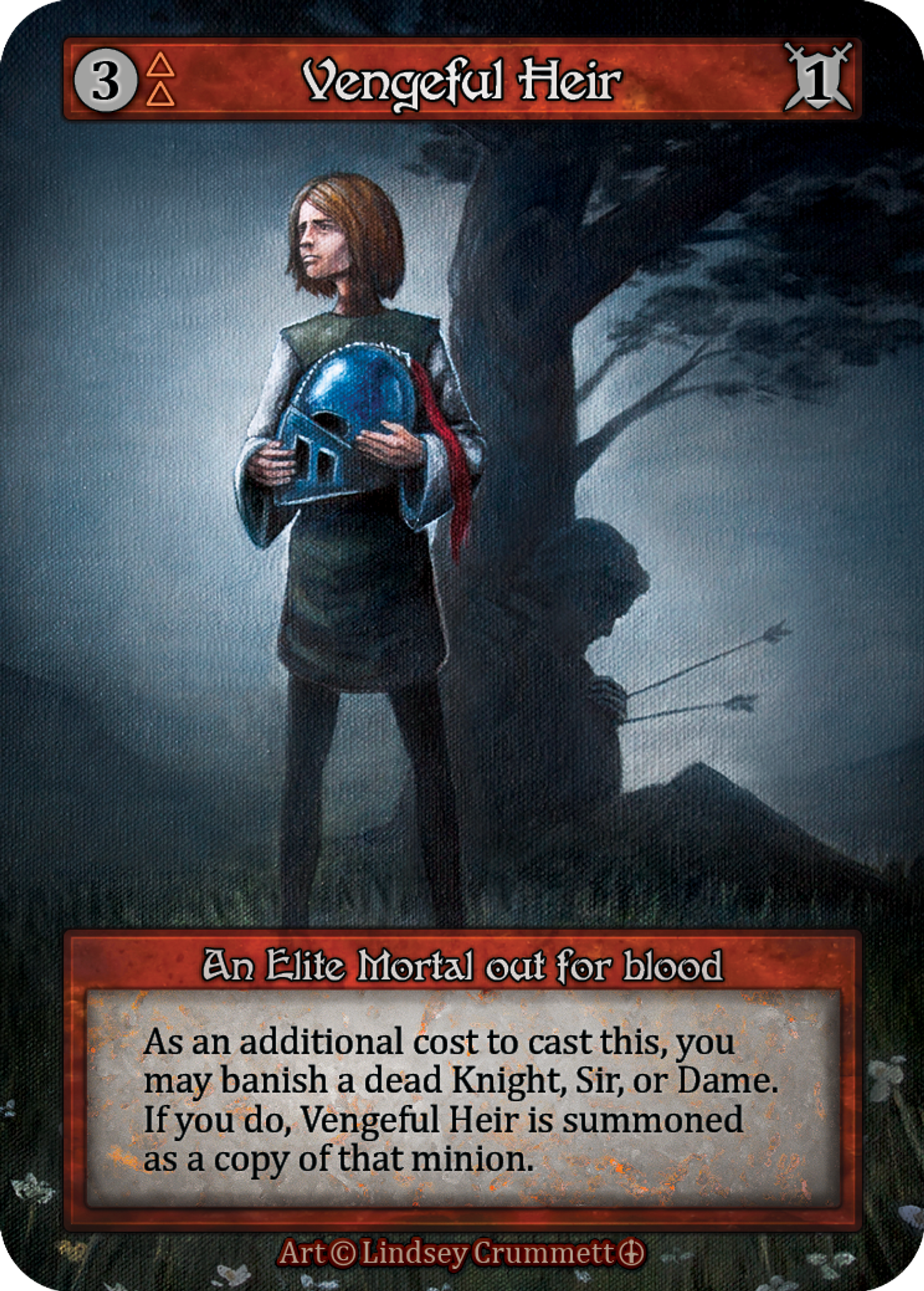 Vengeful Heir — Arthurian Legends — Sorcery: Contested Realms
