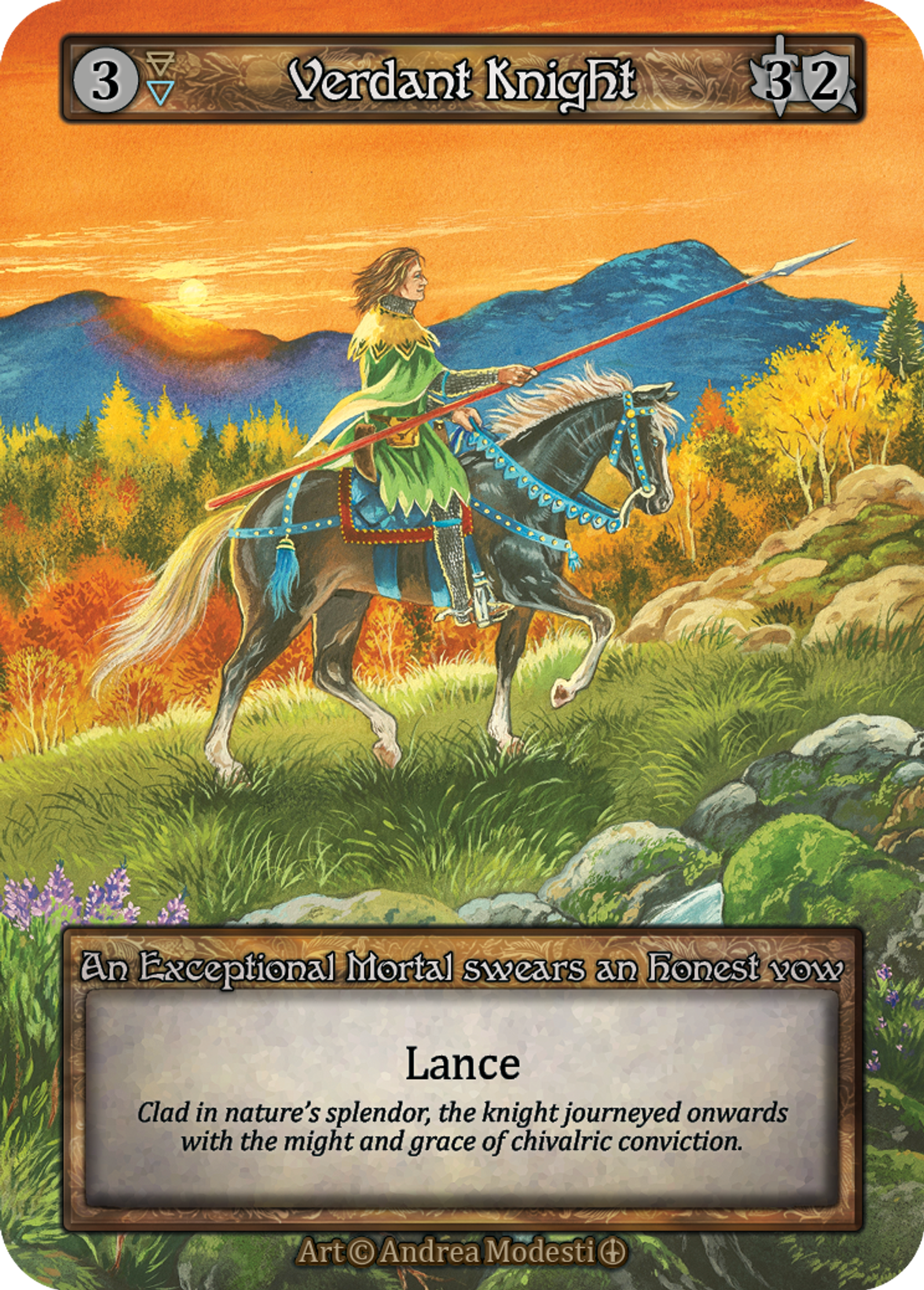Verdant Knight — Arthurian Legends — Sorcery: Contested Realms