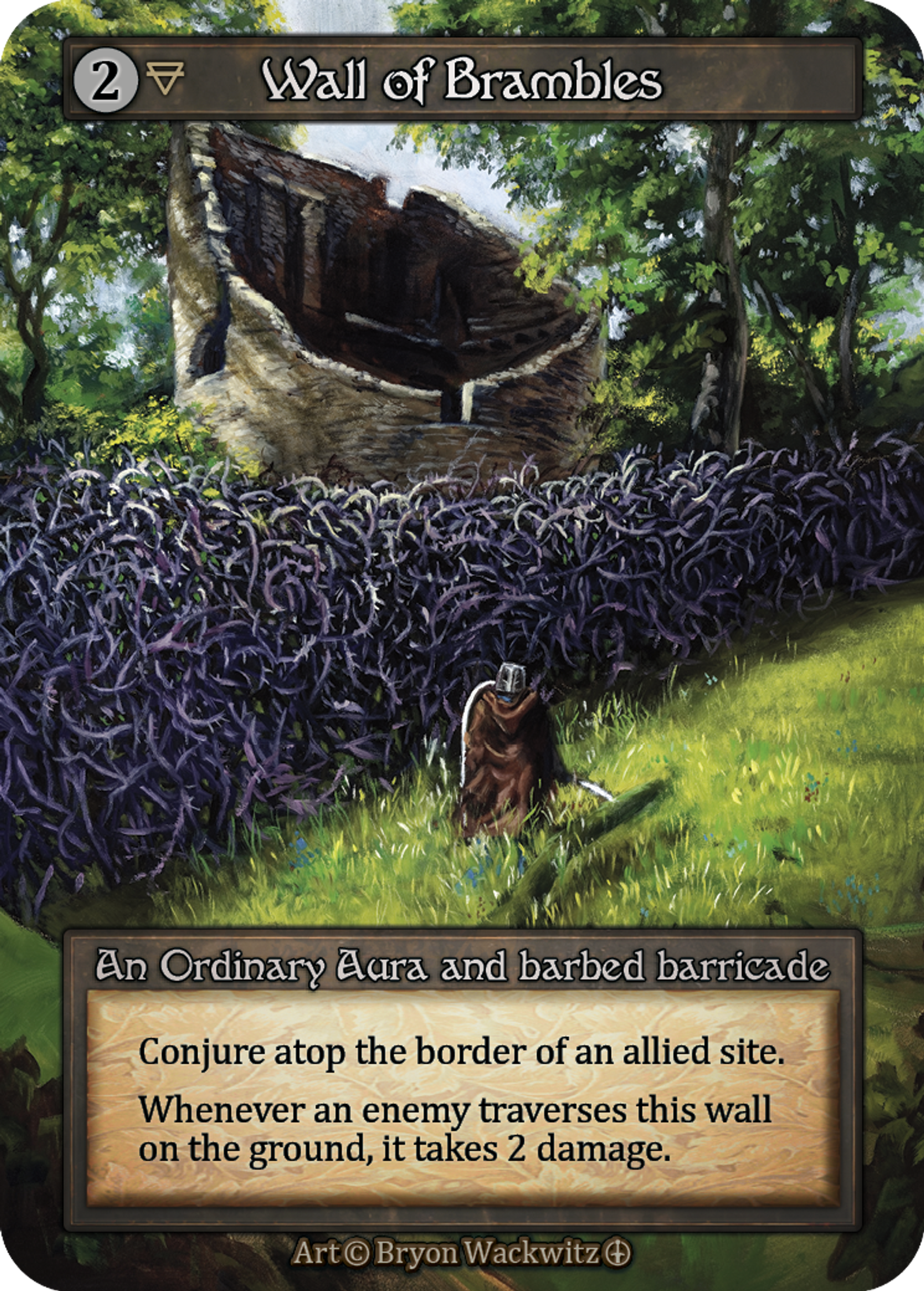 Wall of Brambles — Arthurian Legends — Sorcery: Contested Realms