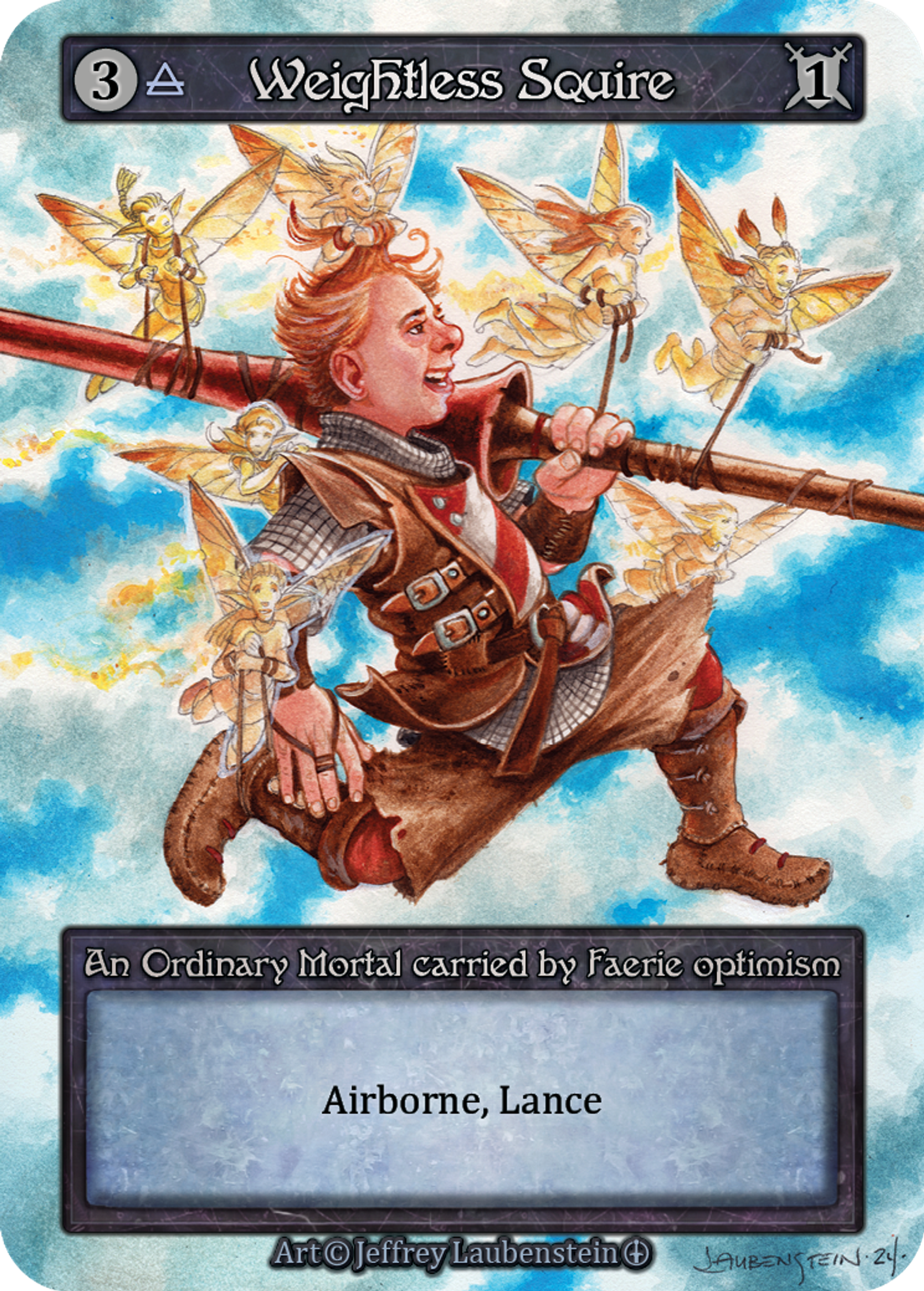 Weightless Squire — Arthurian Legends — Sorcery: Contested Realm