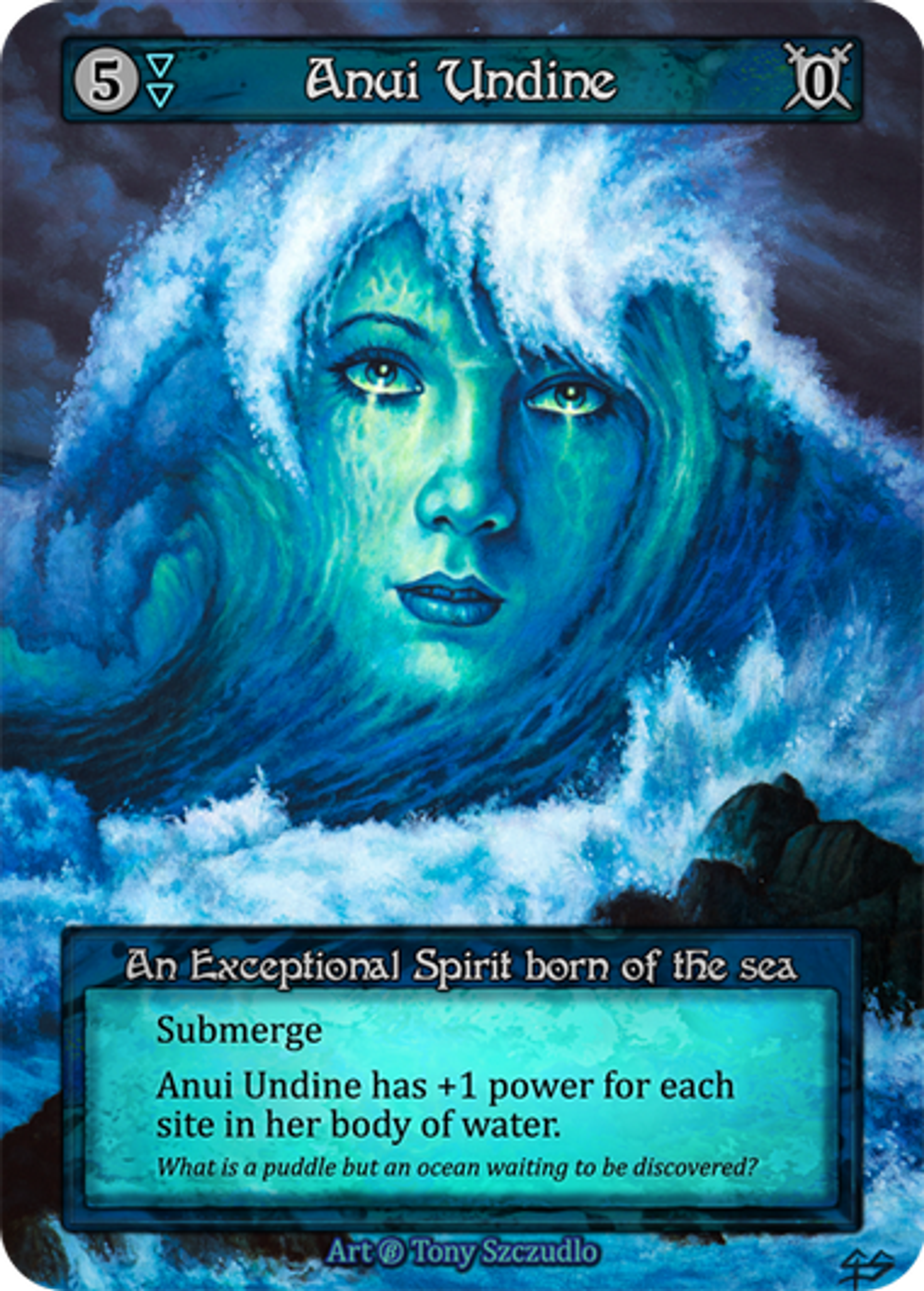 Anui Undine — Beta — Sorcery: Contested Realm