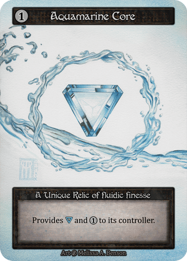 Aquamarine Core — Beta — Sorcery: Contested Realm